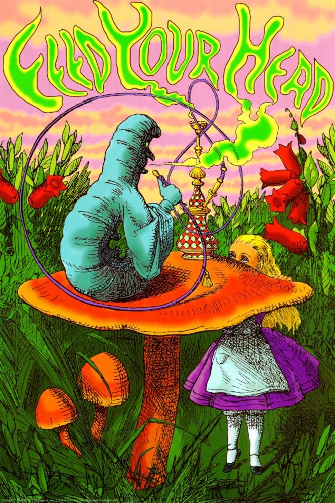 Rhythmhound Alice In Wonderland Poster 24 X 36In