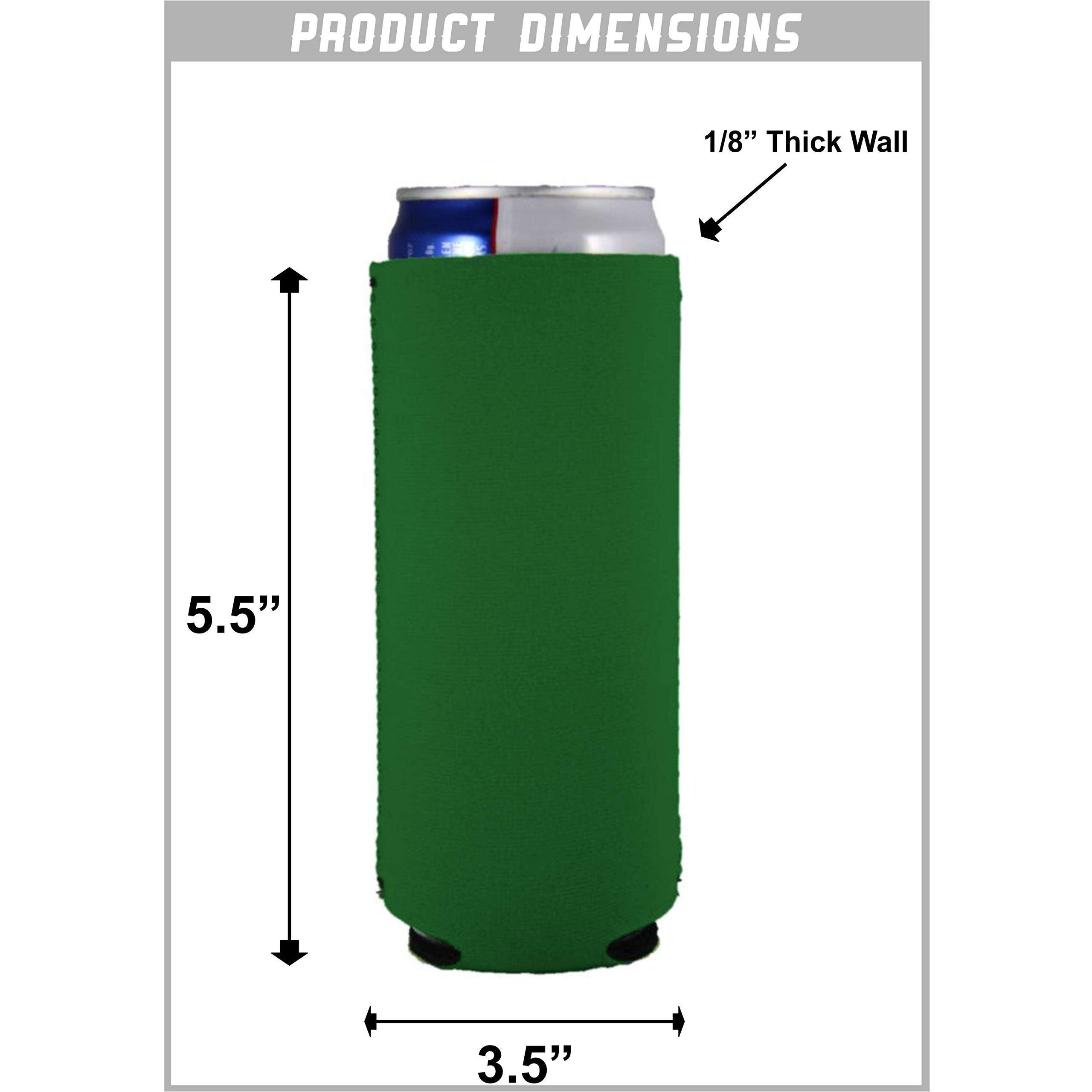 Lake Life Slim Can Coolie (Light Blue, 2 Pack)