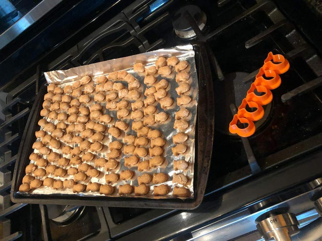 Mini Tiny Fish Cookie Cutter, Goldfish Cracker Multi X5 (2 Pack) - Fun, Baking, Dough, And Fondant Cutter For Kids, Baked Fish-S