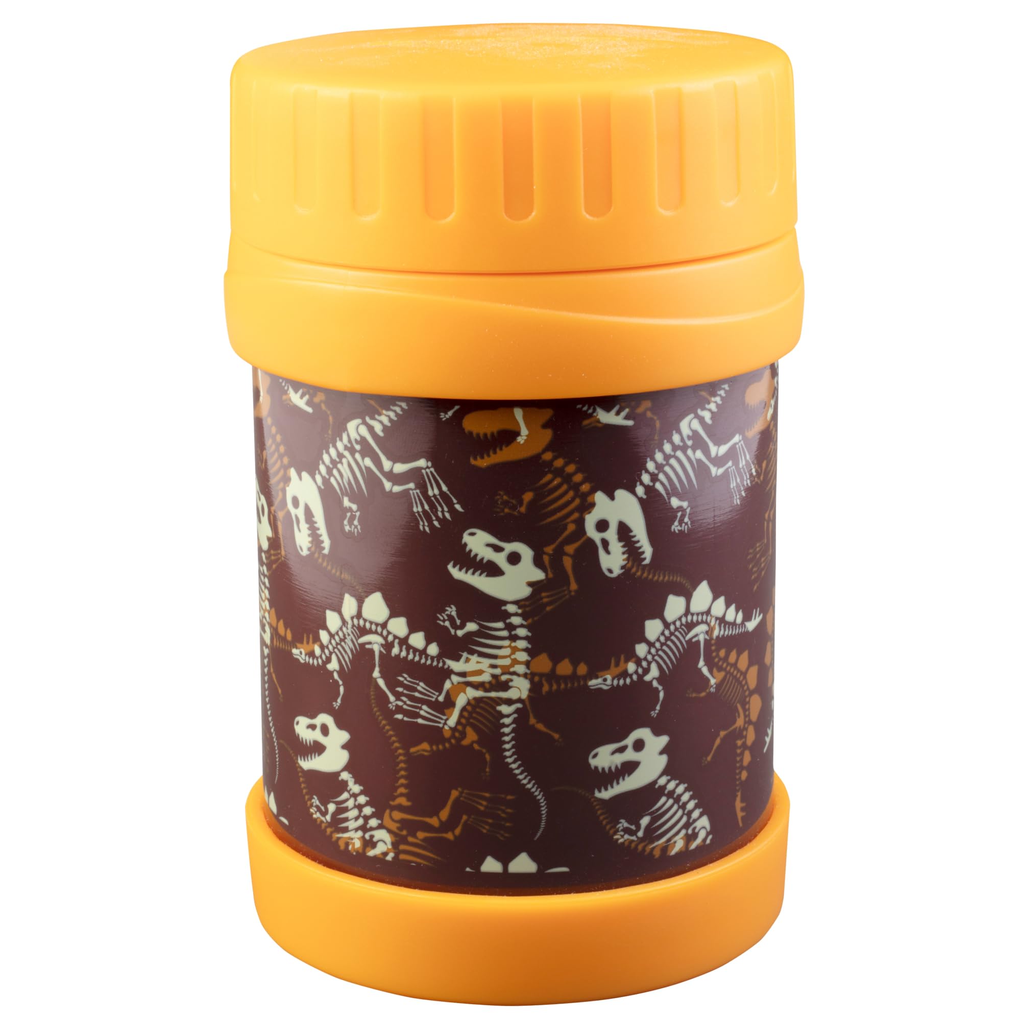 Bentology Stainless Steel Insulated 13Oz Lunch Jar Thermos For Kids- Dinosaur- Large Leak-Proof Storage For Hot Or Cold Food, So