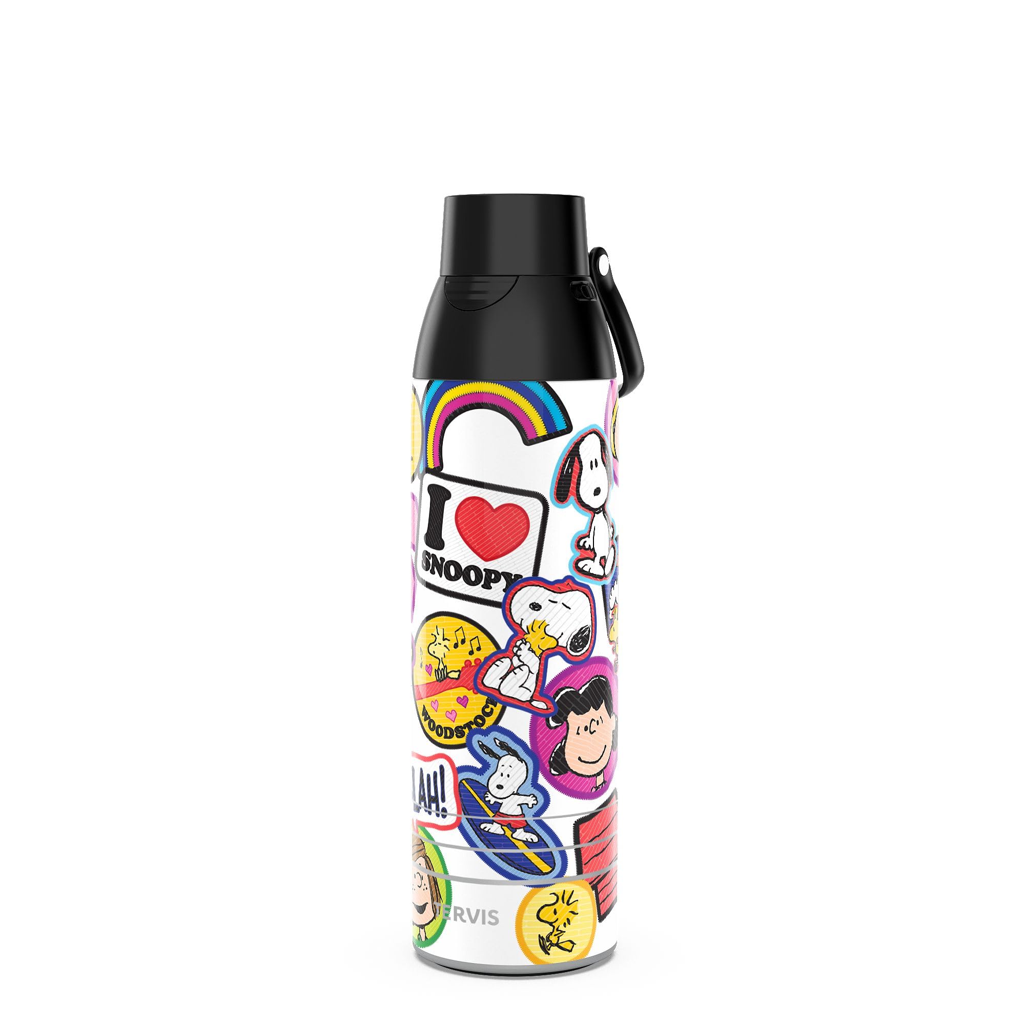 Tervis Venture Water Bottle Peanuts  Sticker Collage Made in USA Double Walled Insulated Tumbler Travel Cup Keeps Drinks Cold &