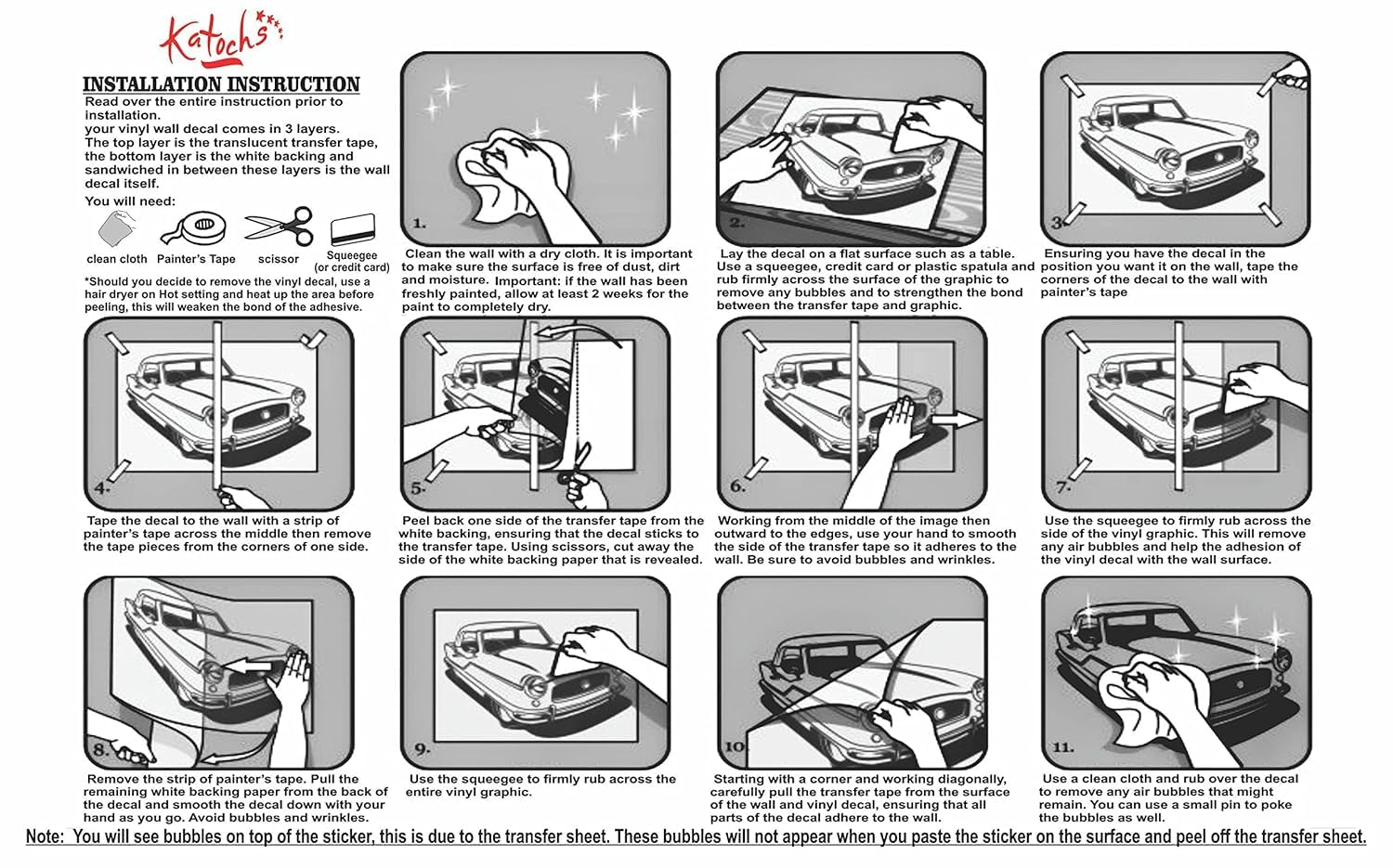 decalbazaar Vinyl Maharana Pratap Singh Glossy Glass Wall Sticker, 23 x 18 Inches Black