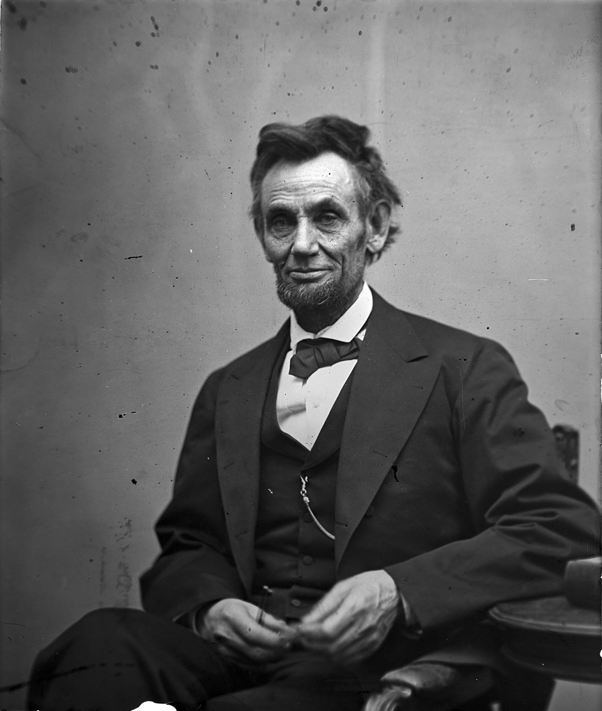 Frame A Patent Abraham Lincoln Photograph - Historical Artwork From 1865 - Us President Portrait - (4'' X 6'') - Semi-Gloss