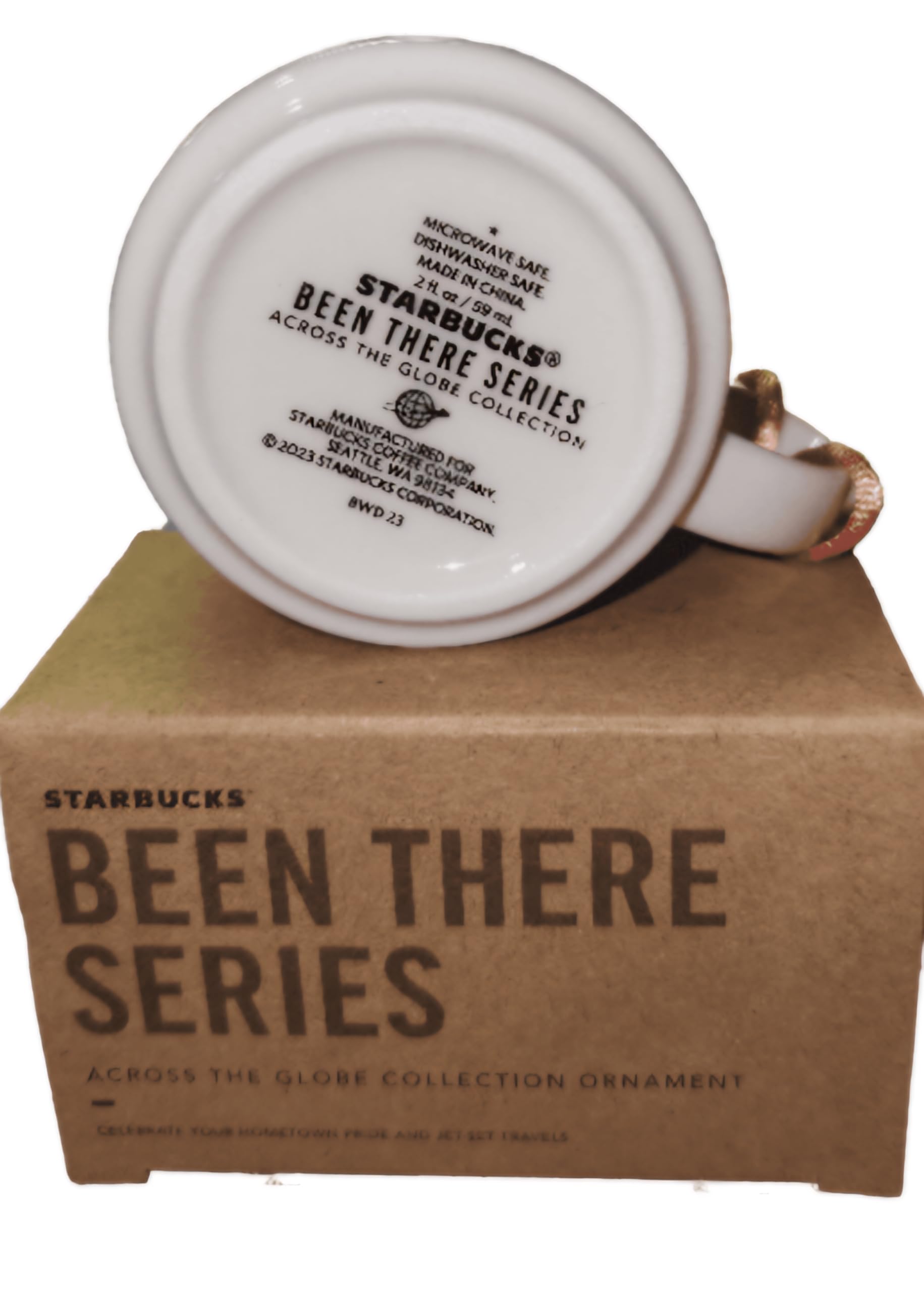 Starbucks Maryland Been There Series Ceramic Coffee Mug Demitasse Ornament 2 Oz