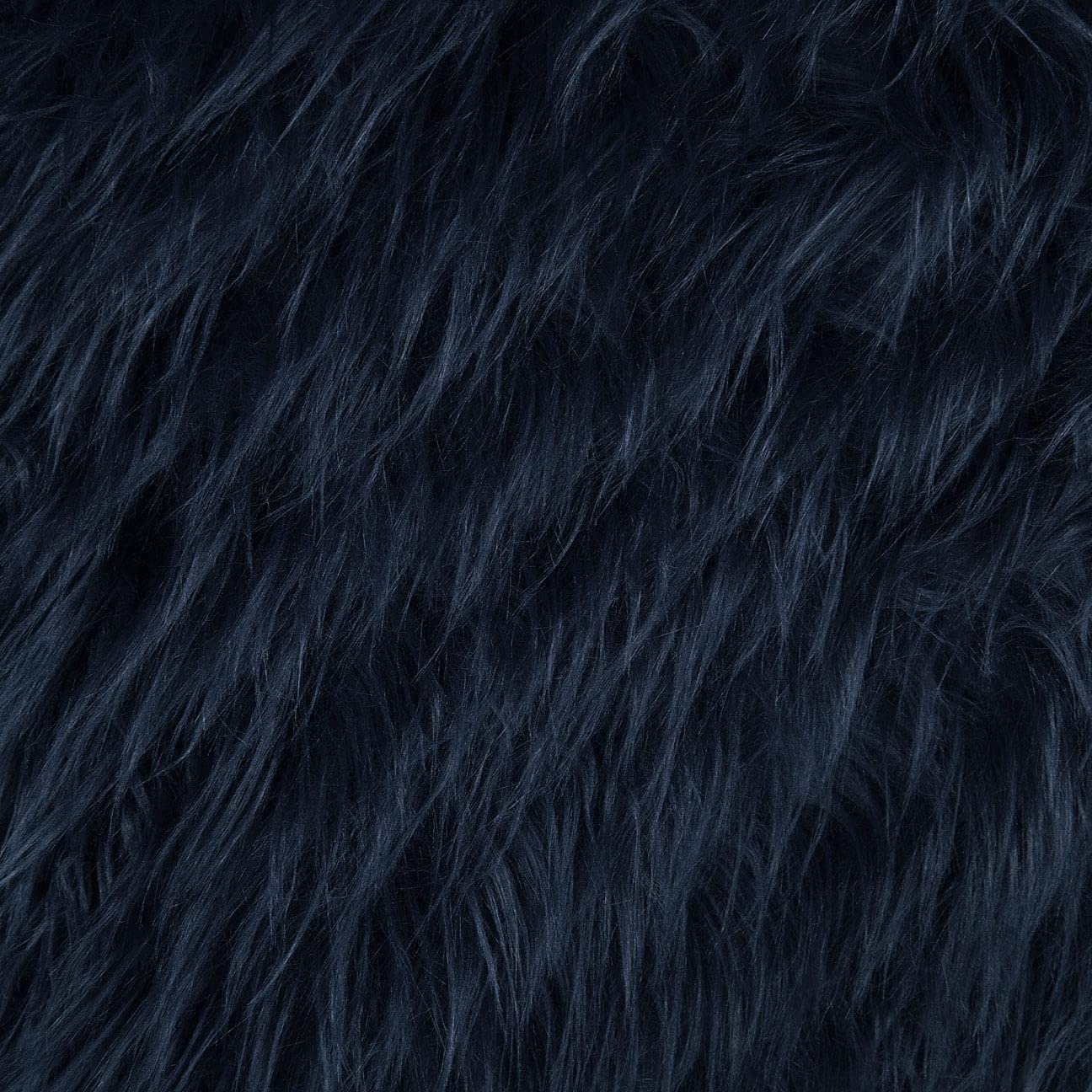 Fabricla Shaggy Faux Fur Fabric By The Yard - 18 X 60 Inches (45 Cm X 150 Cm) - Craft Furry Fabric For Sewing Apparel, Rugs, Pil
