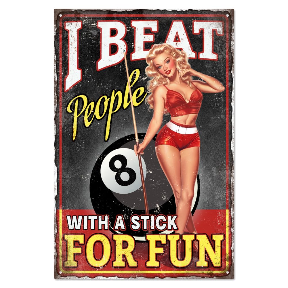 WADORN Vintage Gardening Wildflower Metal Tin Sign, 7.8x11.8 Inch Funny Retro To Plant A Garden is To Believe Tomorrow Tin Sign 