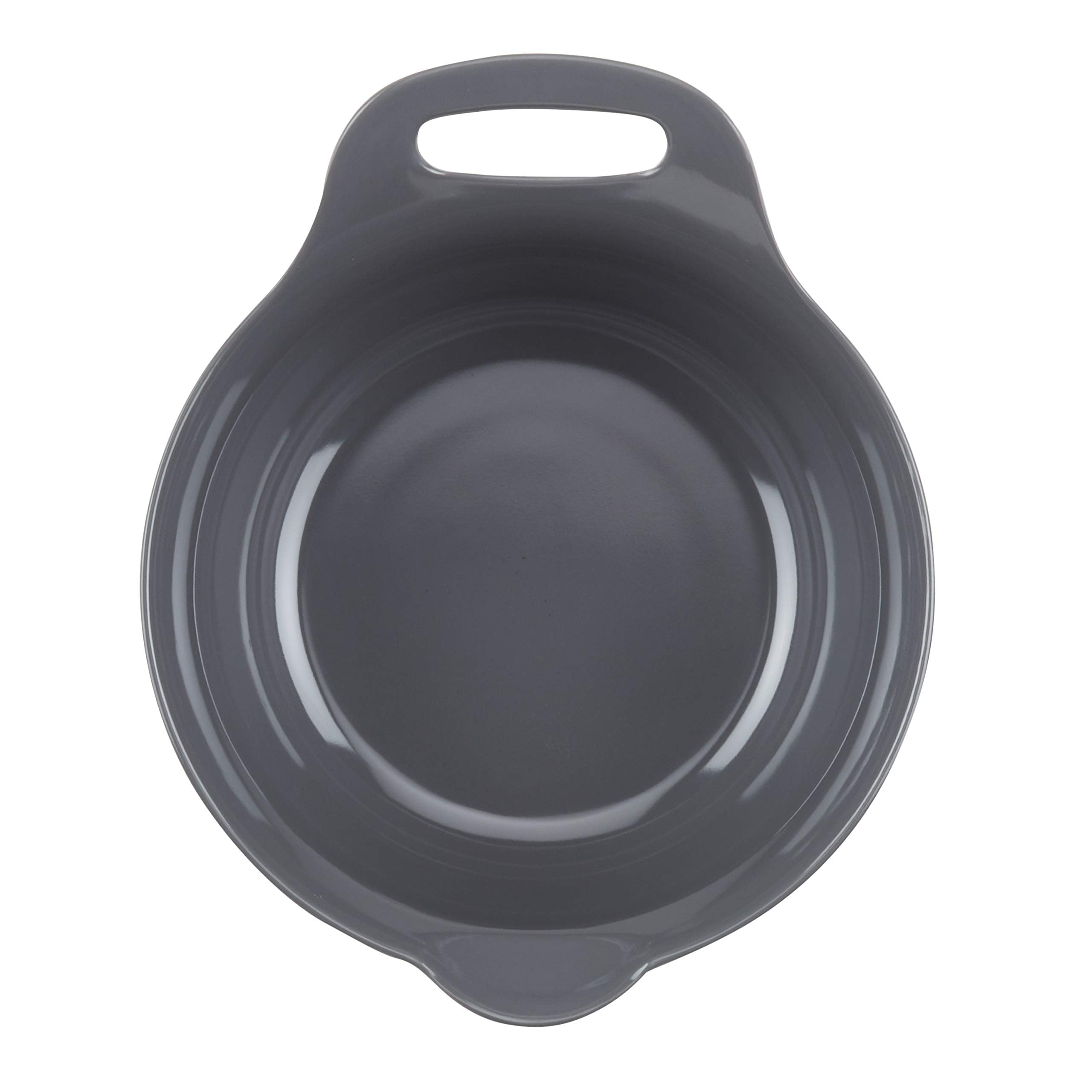 Rachael Ray Tools And Gadgets Nesting / Stackable Mixing Bowl Set With Pour Spouts And Handle - 4 And 5 Quarts, Red And Gray
