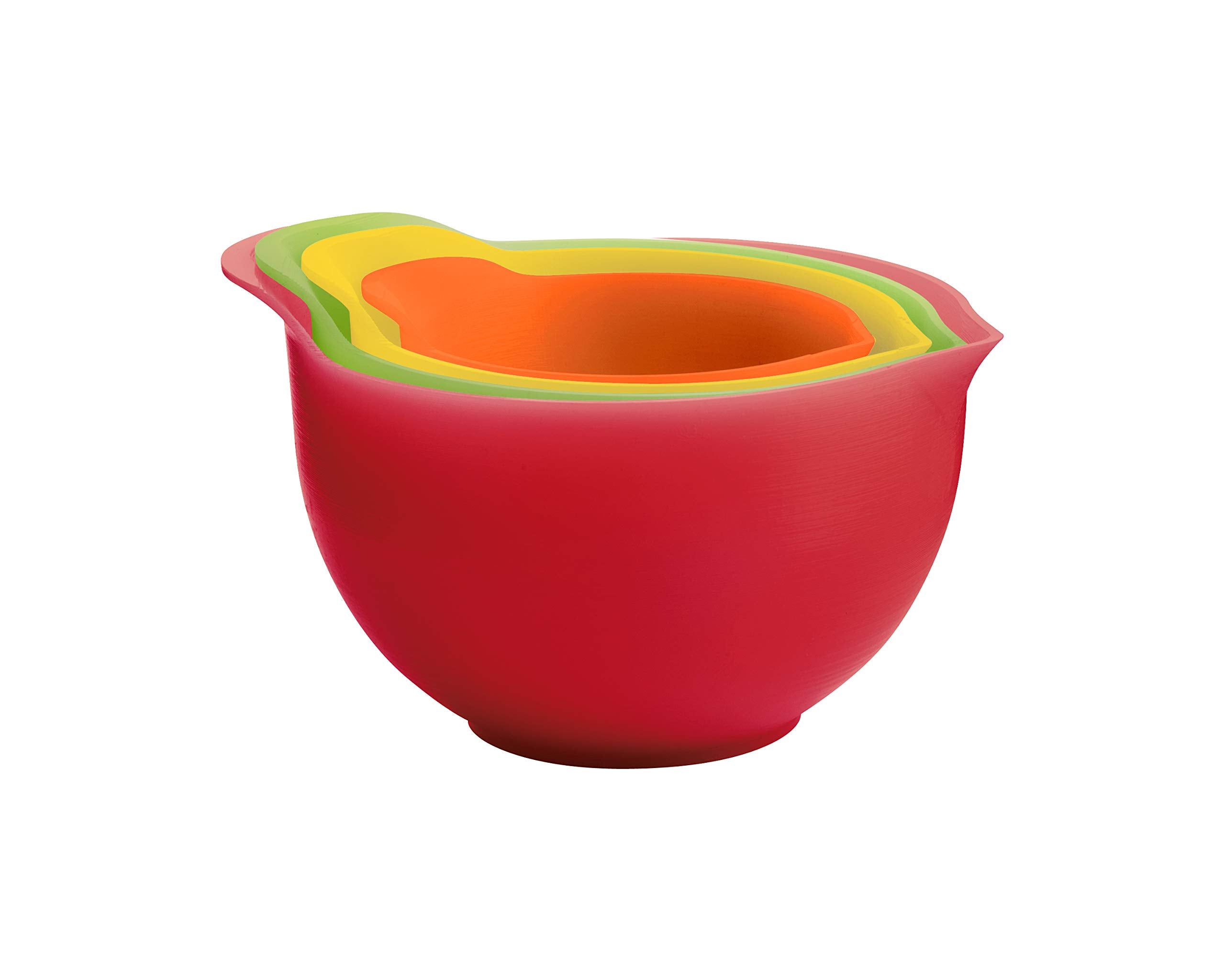 Trudeau Bamboo Melamine Measuring Cups, Set Of 4