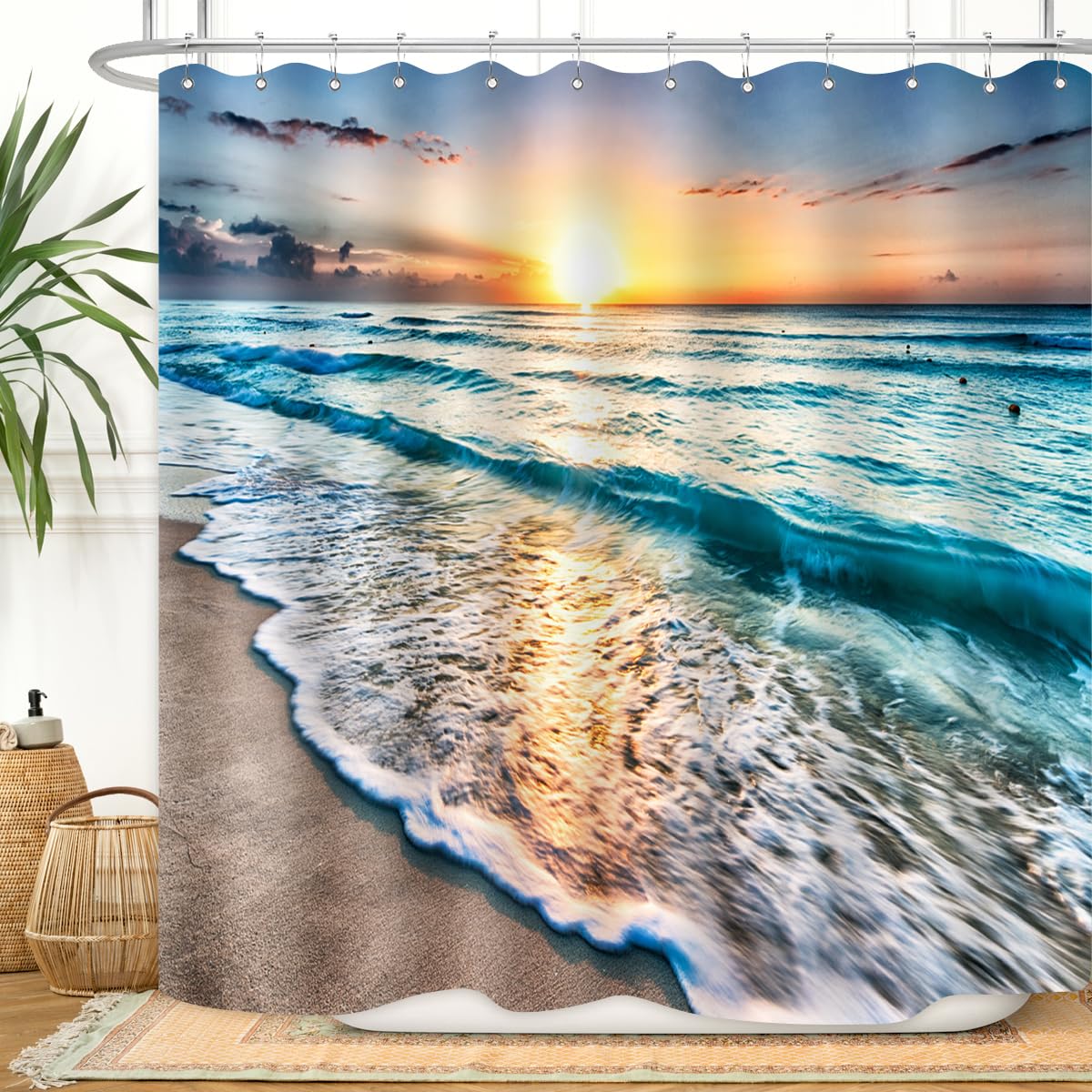 Zxmbf Spaceship Interior Shower Curtain Planet Earth Galaxy Futuristic Science Spacecraft Cabin For Kids Boy Black Home Bathroom