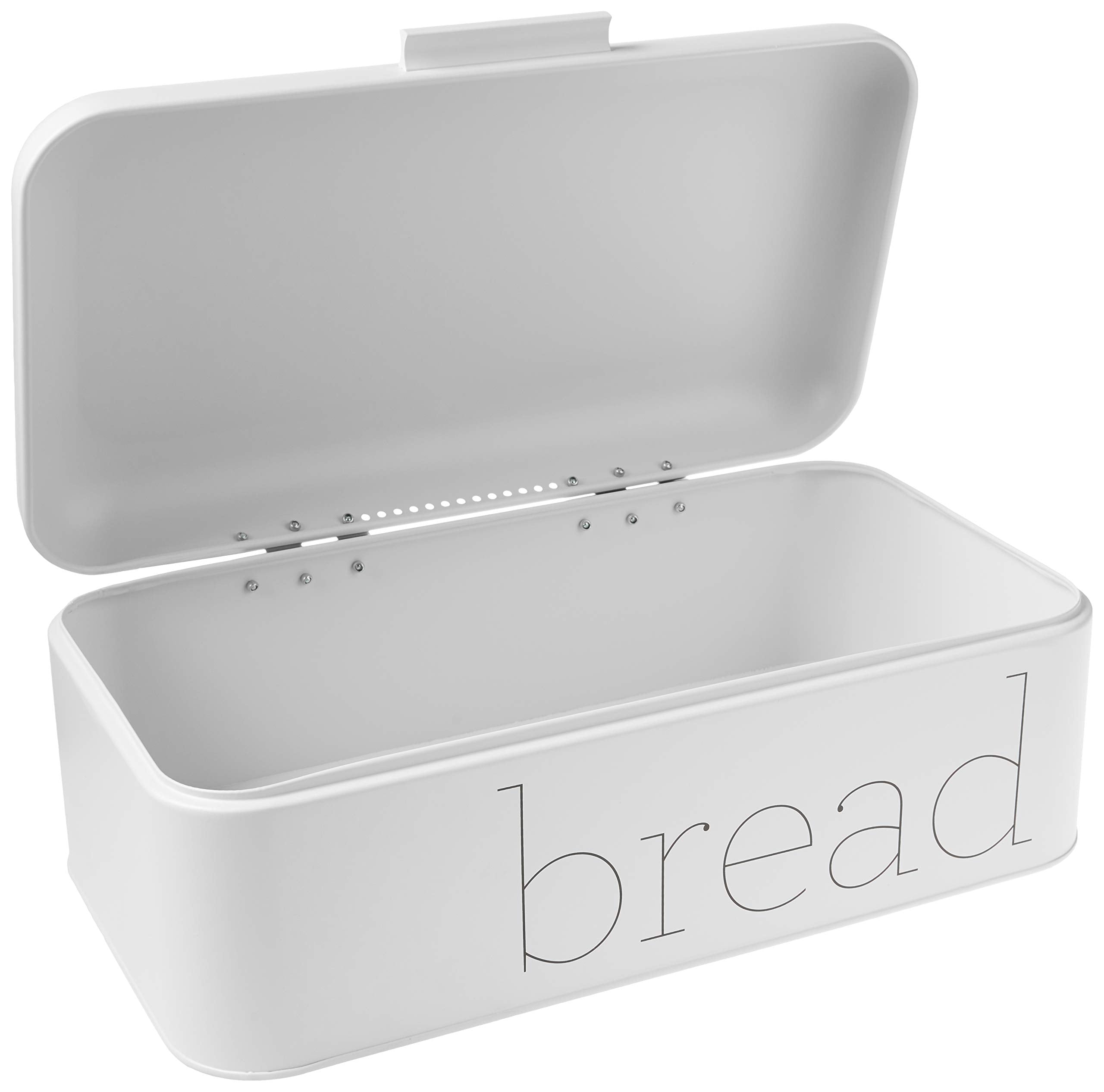 Bloomingville Metal Bread Bin, White