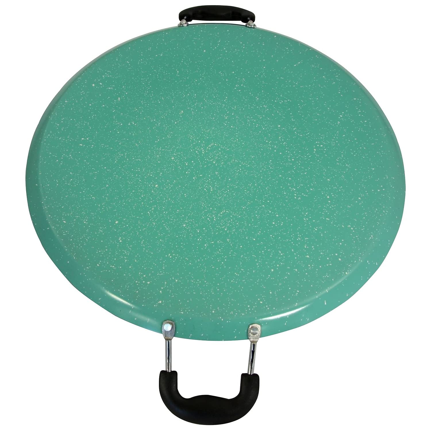 Oster Cocina 111892.01 Zadora Comal Round Carbon Steel with Bakelite Handles, Teal