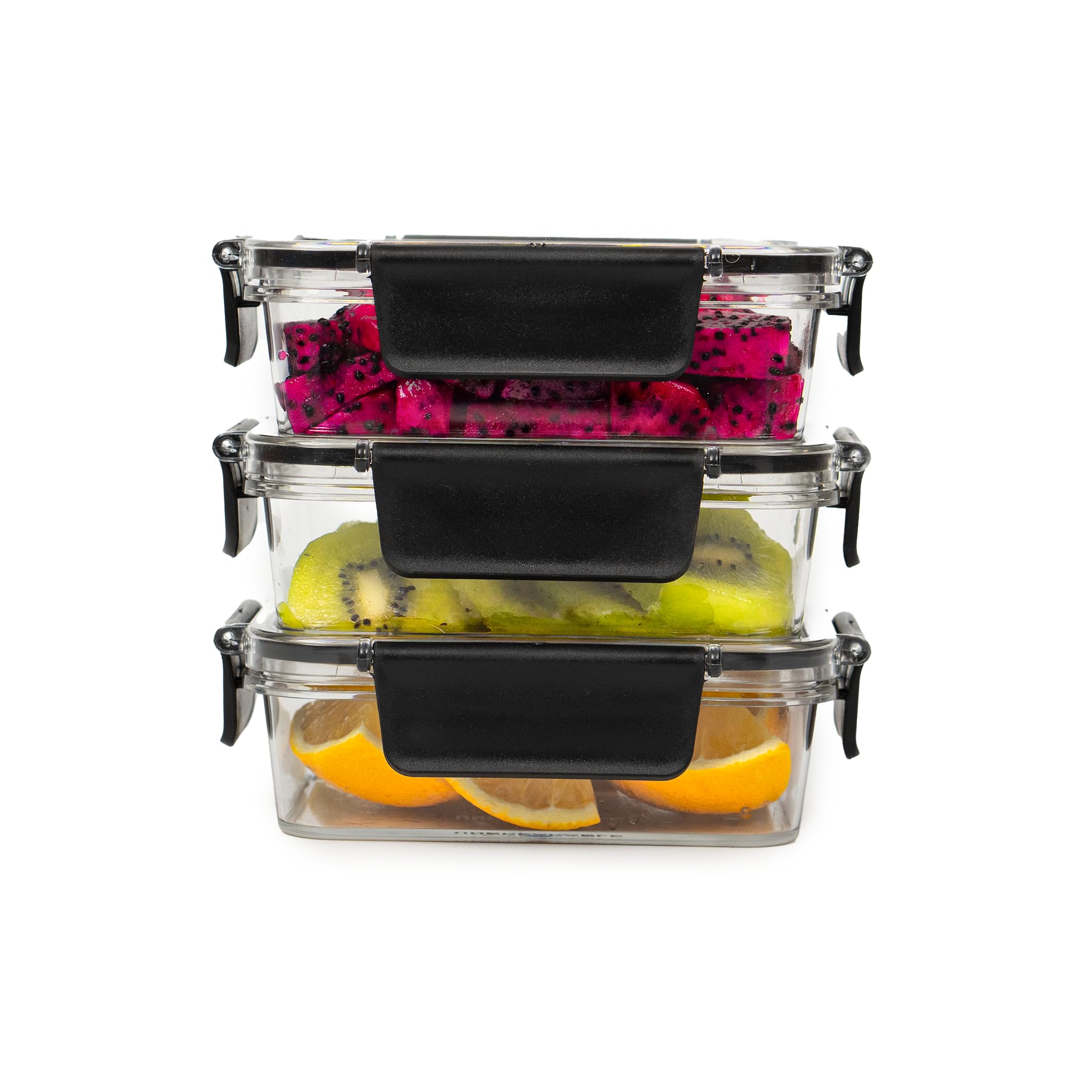 Tex-Ro Air Tight Container For Fridge Storage Containers|Plastic Containers For Storage|Fridge Organiser Storage Boxes|Refrigera