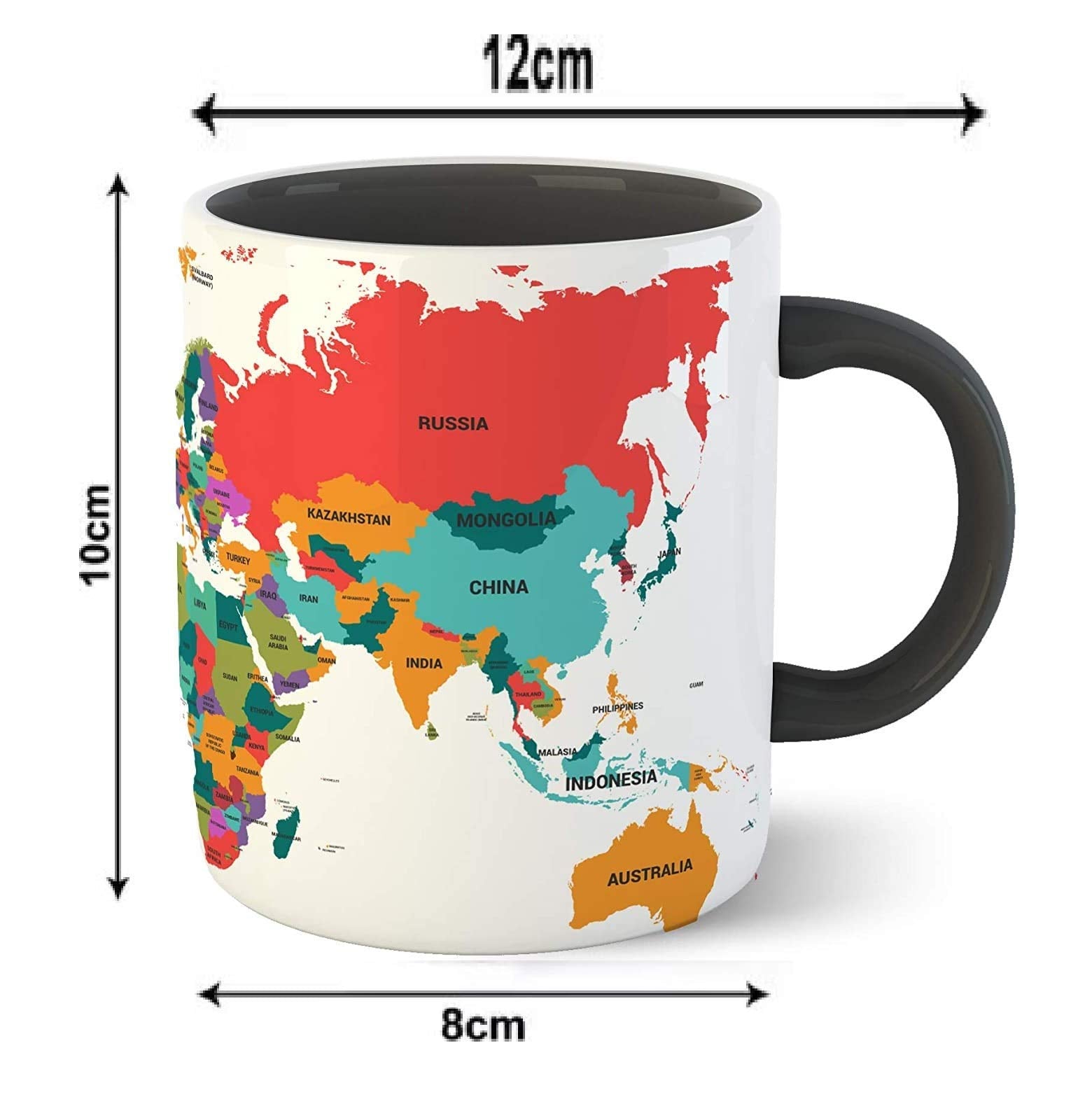 Tajnan Printed Coffee Mug For Gifting (Ceramic,Multicolor,300Ml)