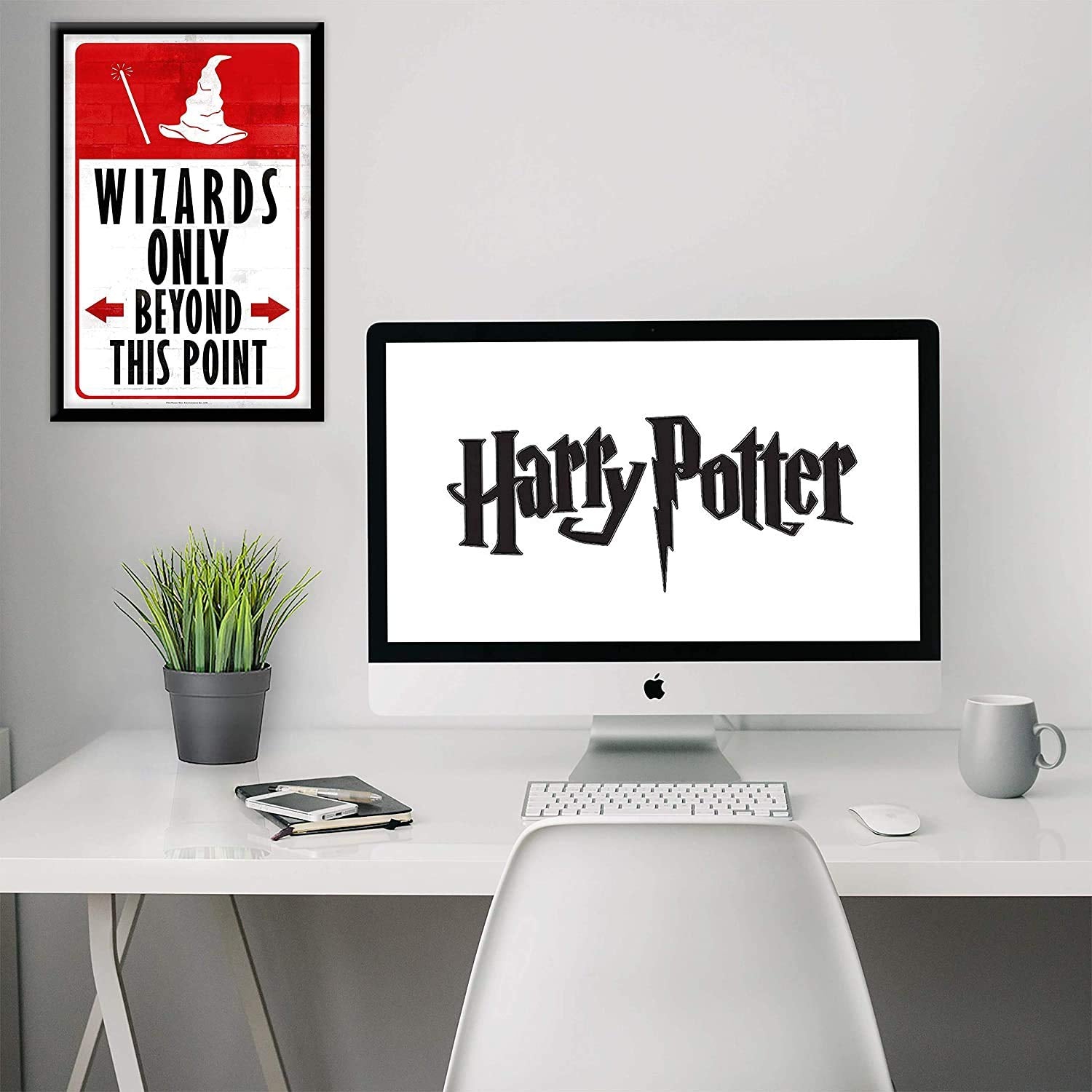 MCSID RAZZ Harry Potter Wall Poster Best Gift for Friendship Day, Rakhi, Diwali & Christmas Day (Wizards Only)