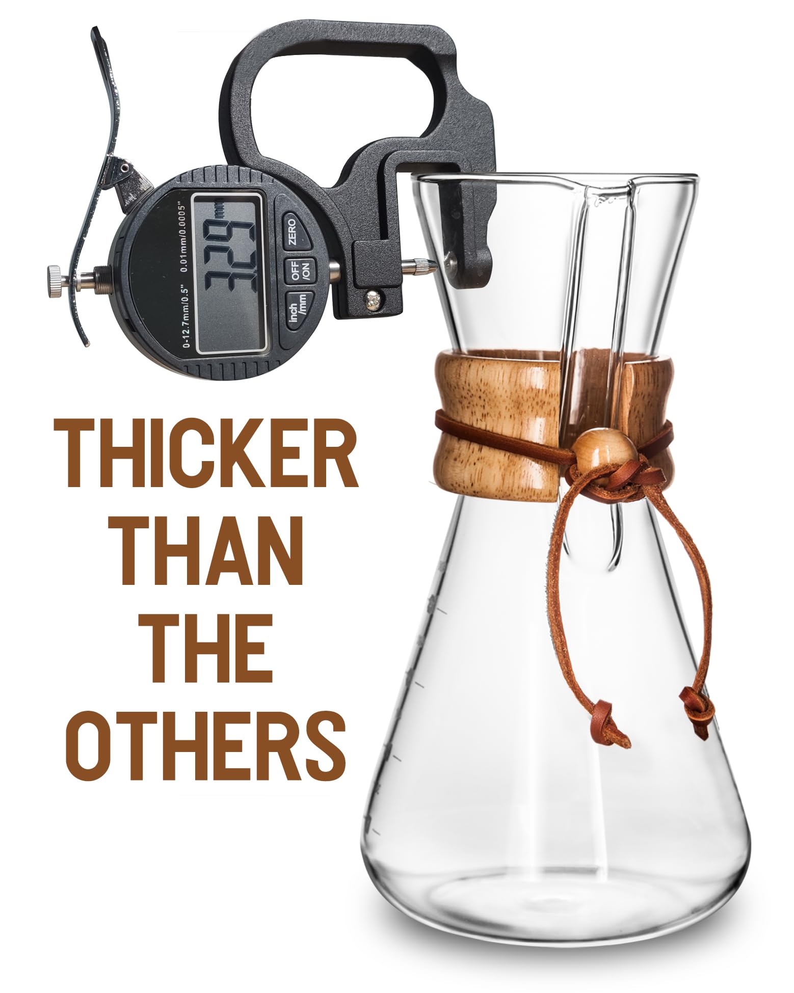 Agogo Pour Over Coffeemaker Set Classic Series With Filter 6 Cups