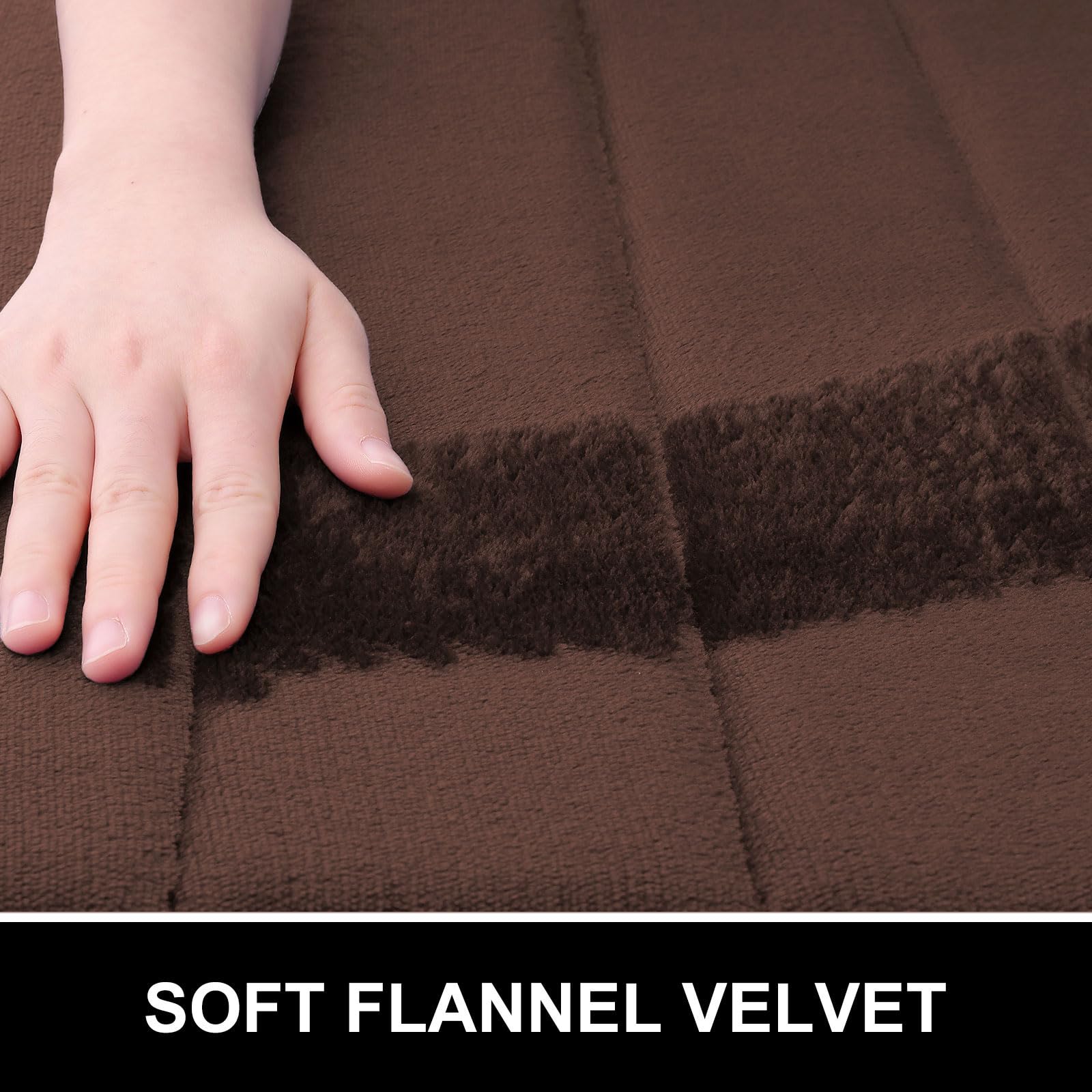 Colorxy Memory Foam Bath Mat 59X24, Ultra Soft And Absorbent Bathroom Rugs, Non-Slip, Machine Wash Dry, Thick Bath Rug Carpet Fo