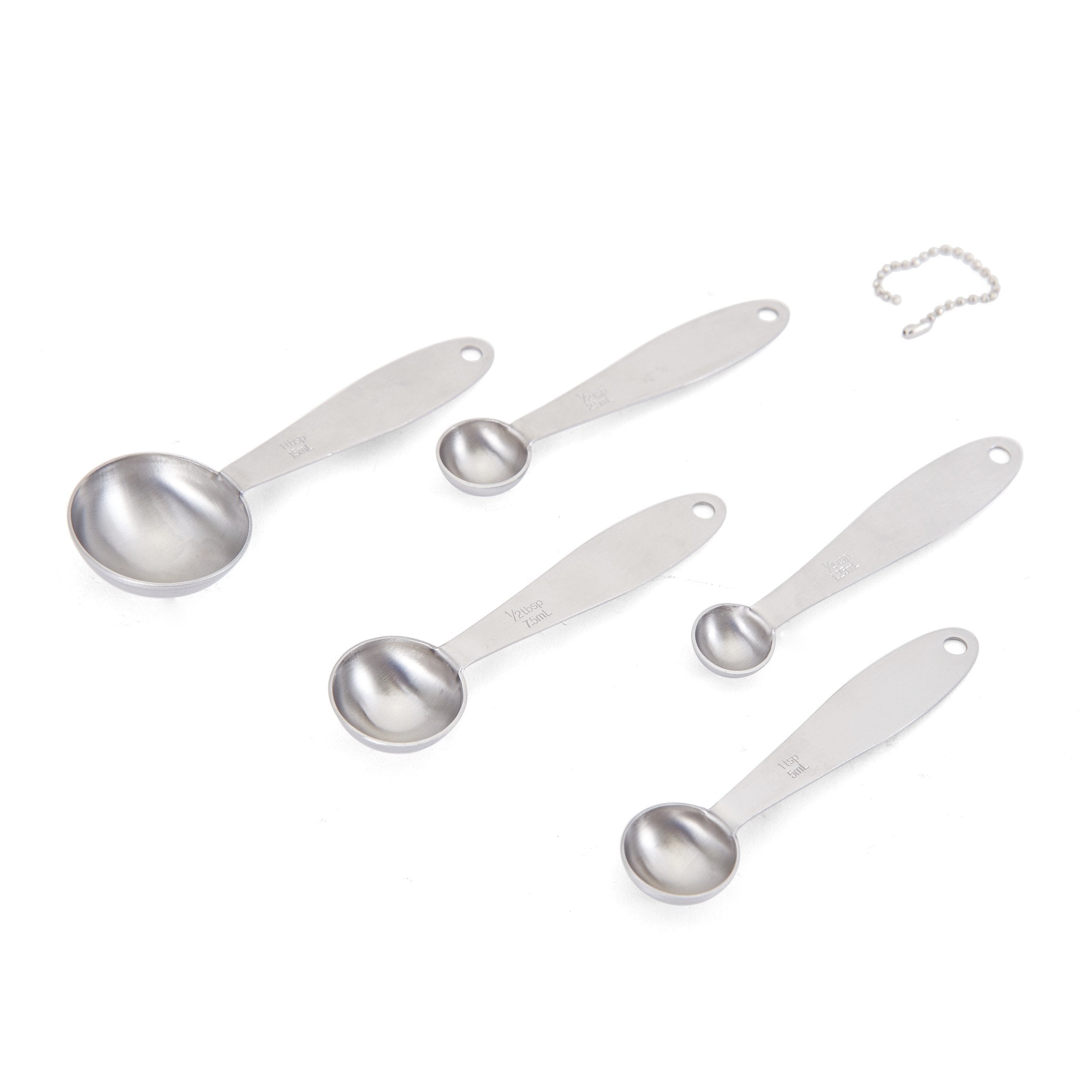 Farberware 5203589 Professional Stainless Steel Measuring Spoons, Set Of 5