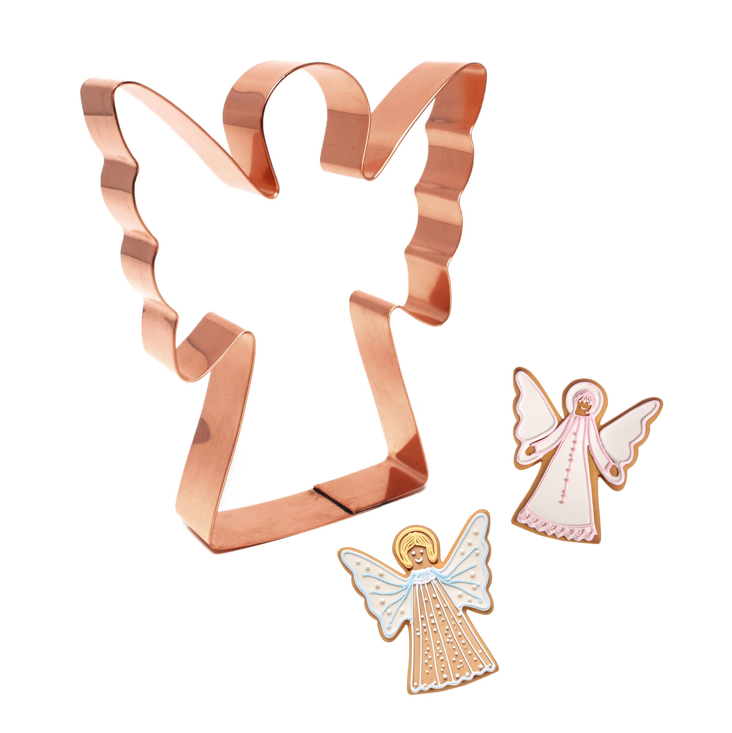 Guardian Angel Copper Cookie Cutter, 3.5  4 Inches
