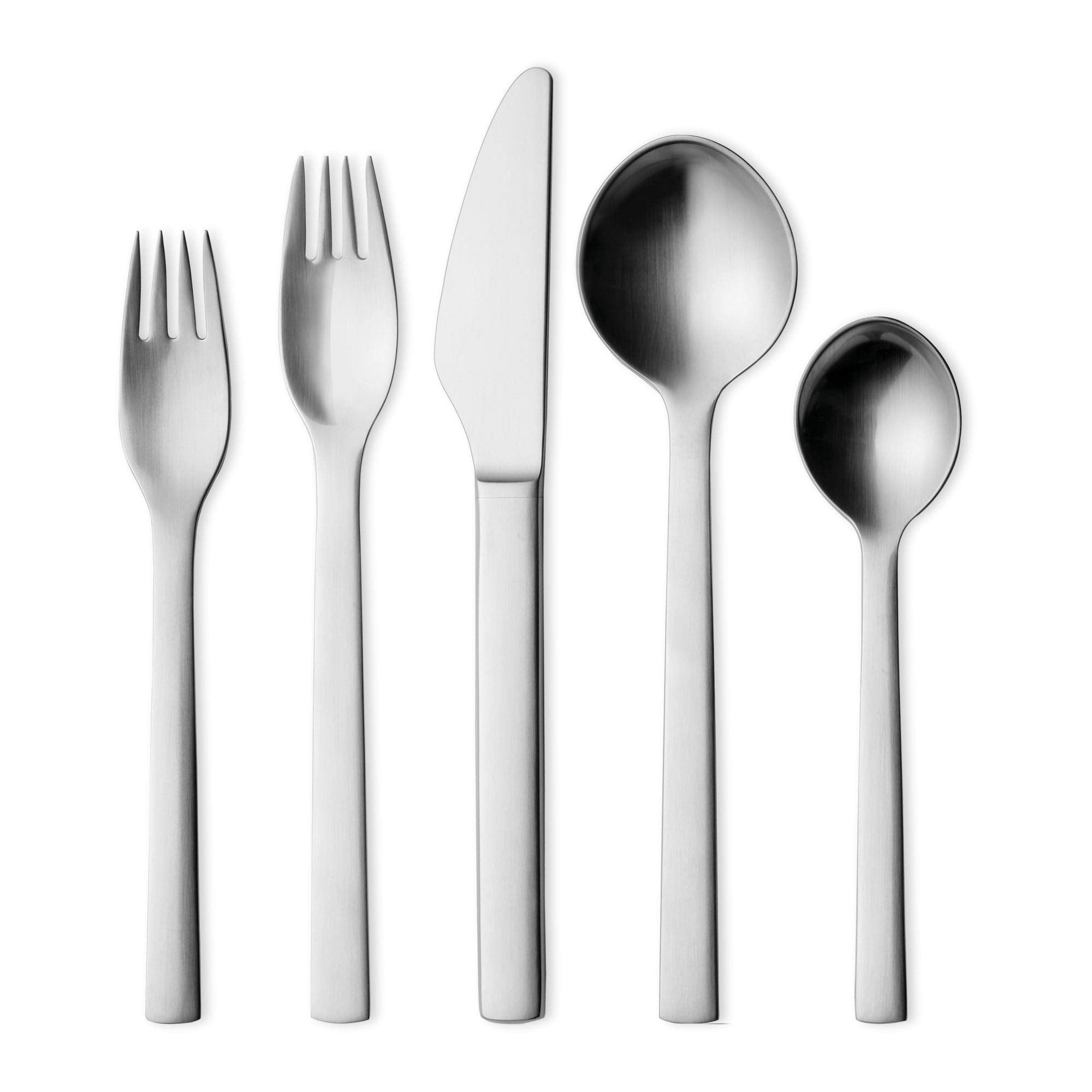 Georg Jensen New York 5-Piece Stainless Steel Flatware, 18/8, Utensil