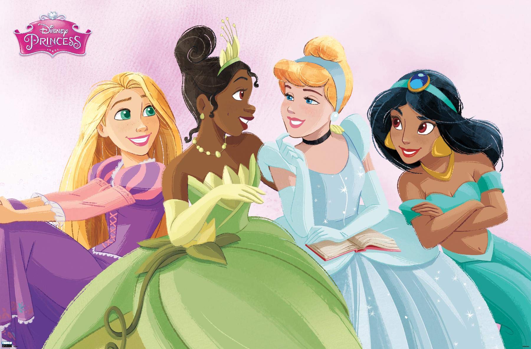 Trends International Disney Ultimate Princess Celebration-Group Wall Poster, 22.375'' X 34'', Unframed Version