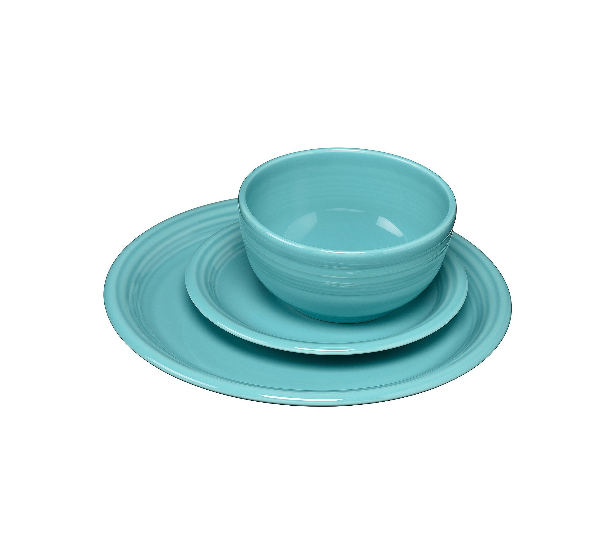 Fiesta 3 Piece Bistro Set, Turquoise