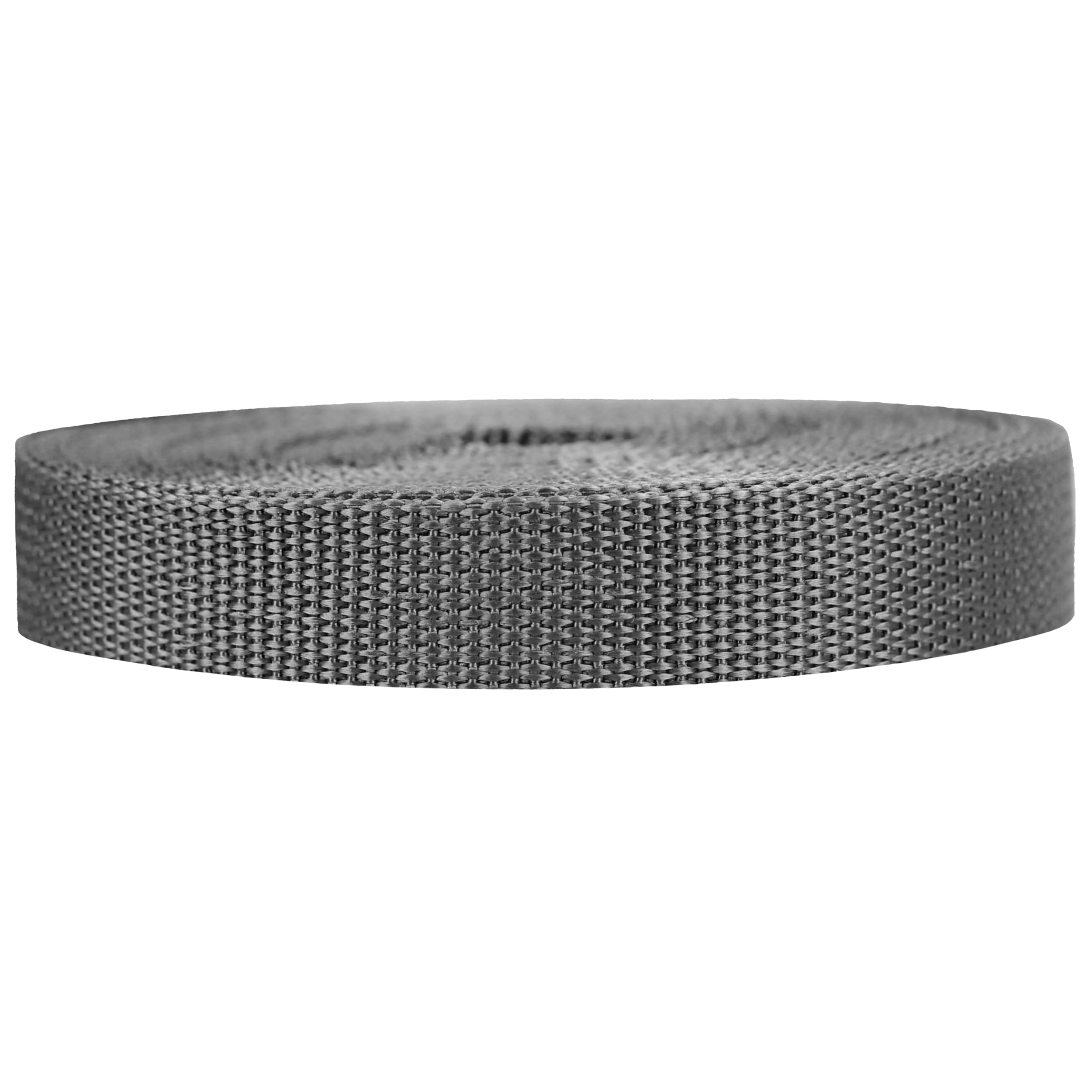 Strapworks Lightweight Polypropylene Webbing - Poly Strapping For Outdoor Diy Gear Repair, Pet Collars, Crafts - 34 Inch By 10,