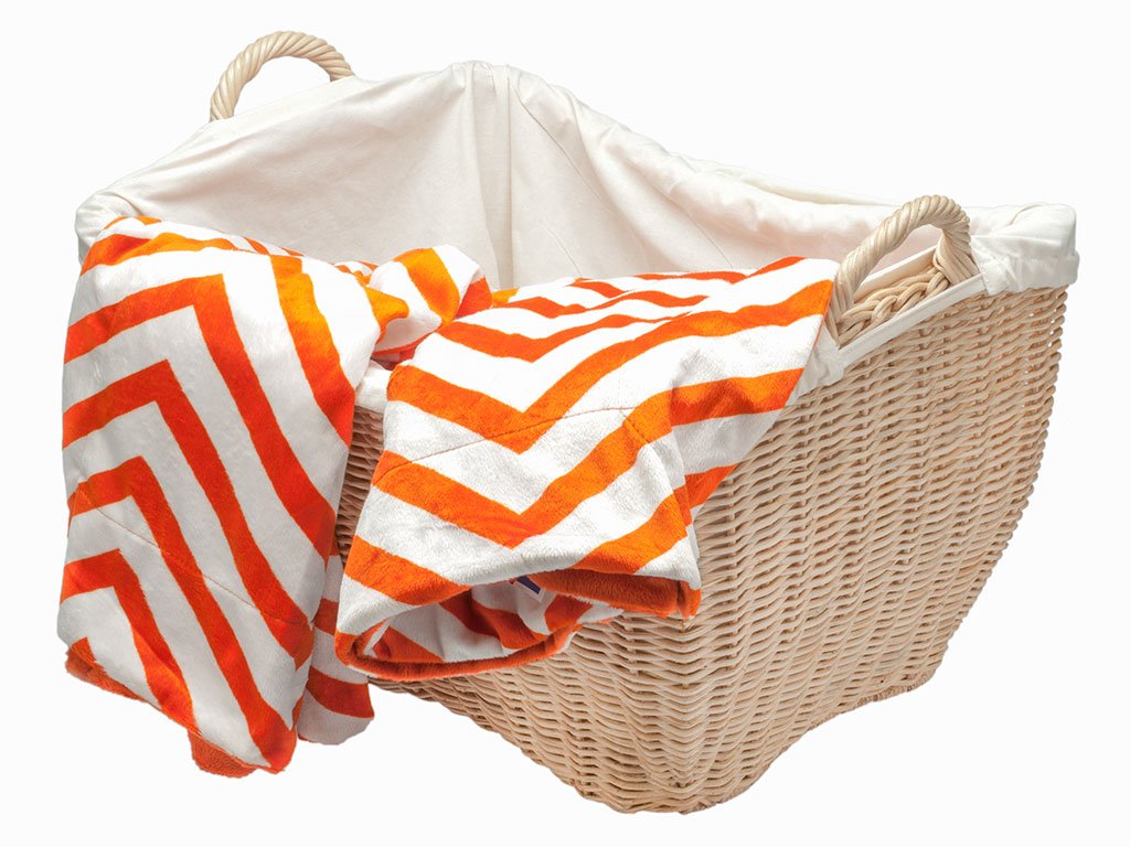 Kouboo 1060053 Wicker Laundry Basket, Natural