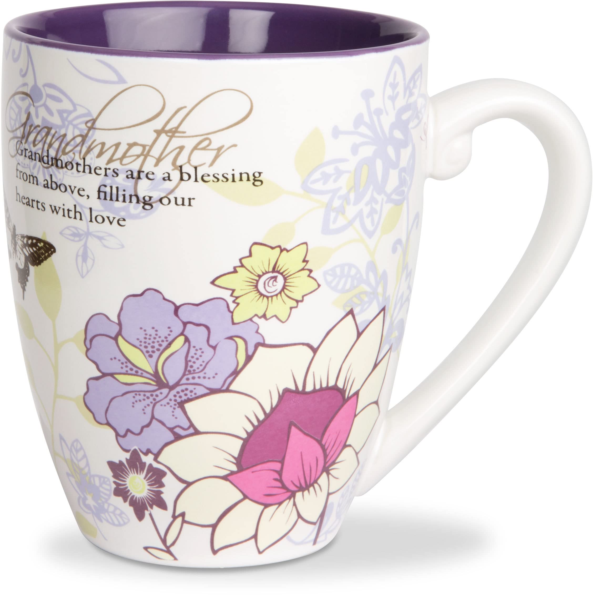 Pavilion Mark My Words Grandmother Ceramic Mug, 20-Ounce, 4-3/4-Inch