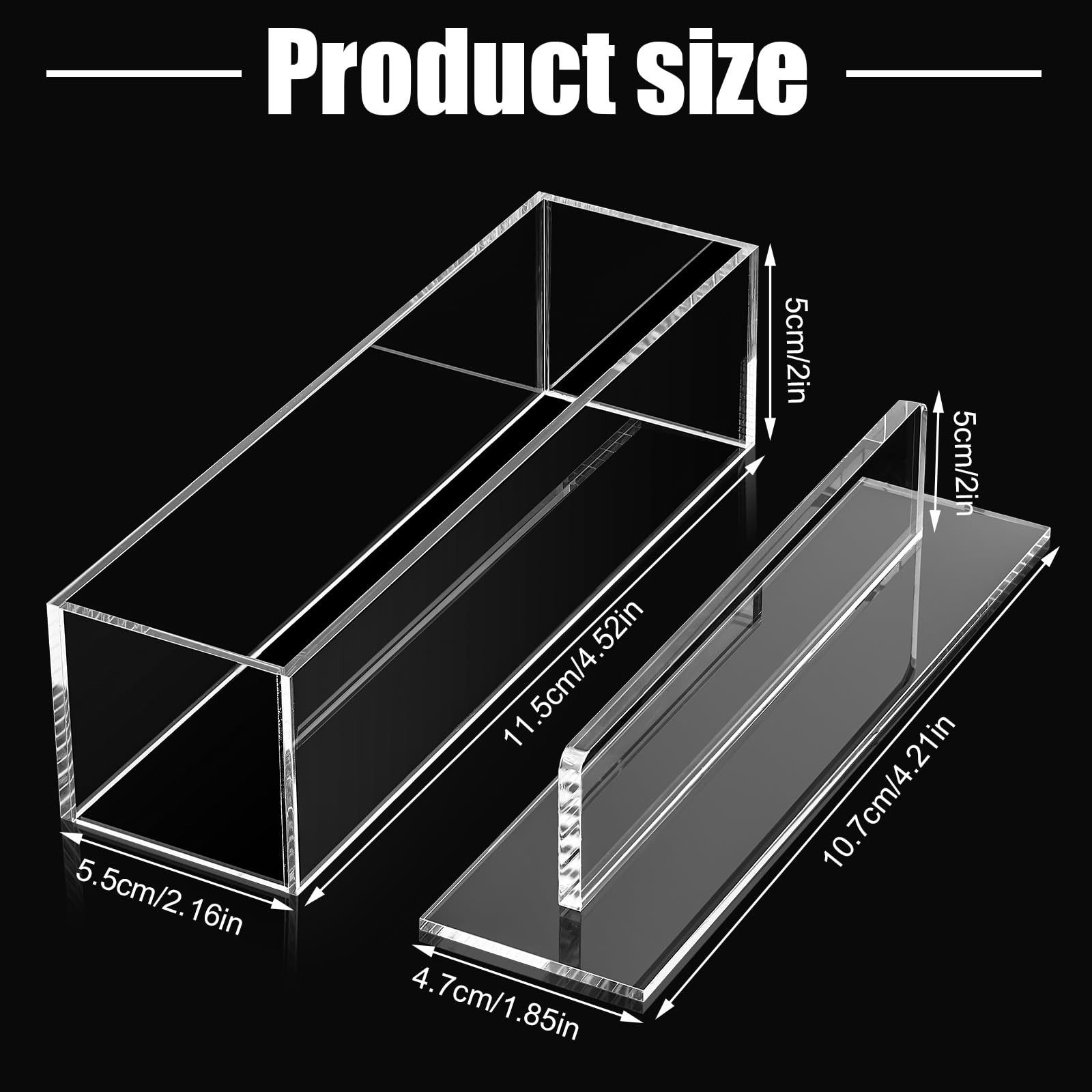 Zhehao 2 Pcs Acrylic Sushi Making Kit Musubi Maker Non Stick Musubi Mold Clear Onigiri Mold Rice Shaper For Home Luncheon Meat P