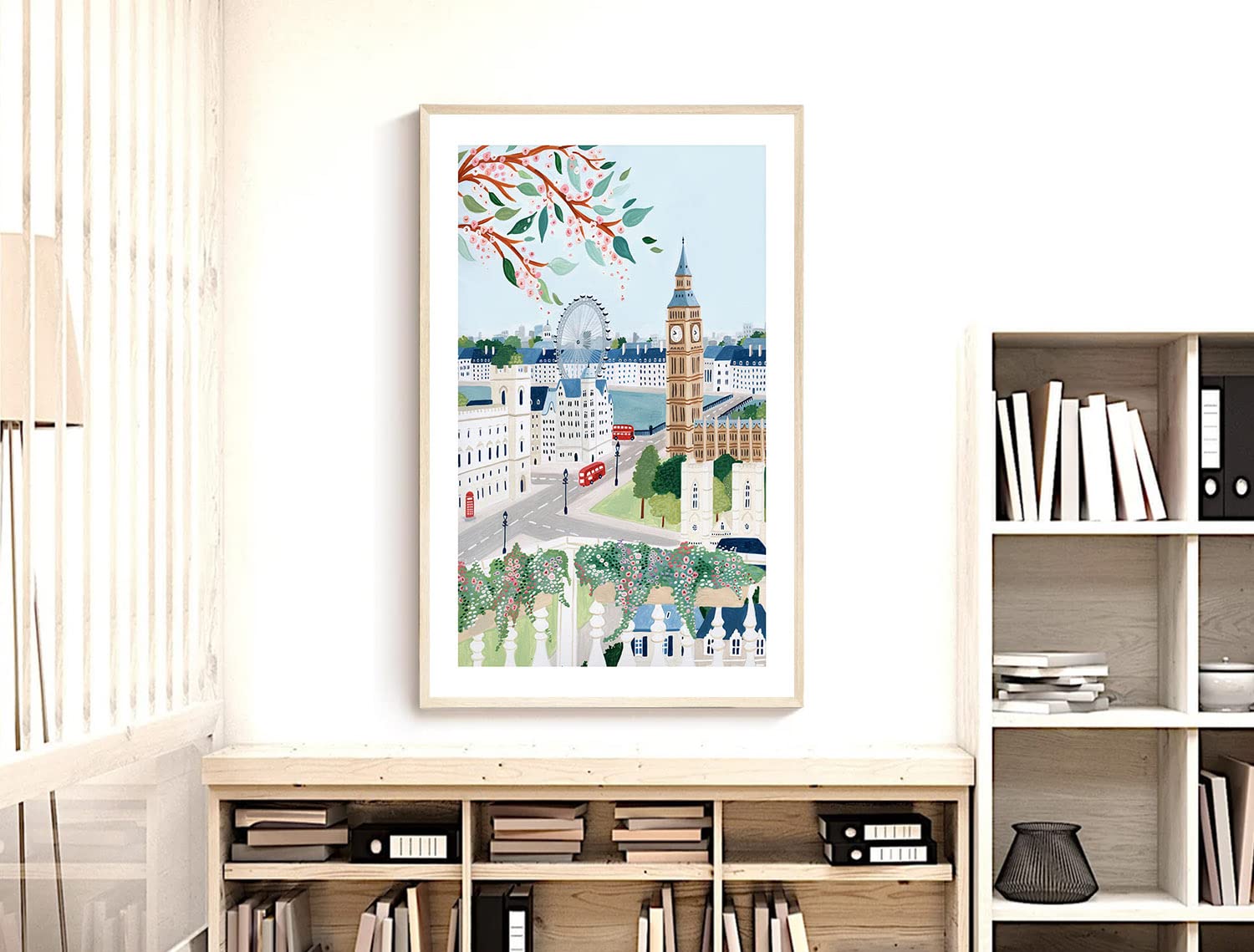 London Art Print, London Wall Art, England Art Print, London Poster, London Gift, Travel Gift, Travel Poster, Housewarming, Wedd
