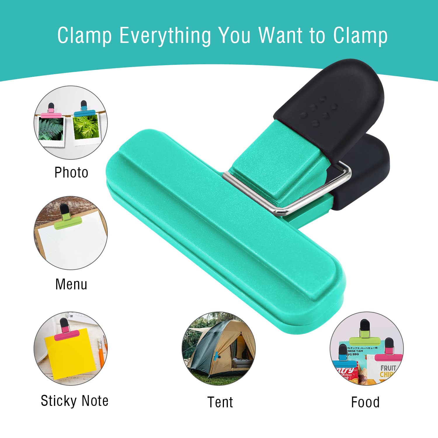 Bag Clips, Ak1980 Food Clips, Kitchen Clips For Refrigerator Food Storage Packages, Snack Bags, Photos - Clip Clips For Home, Of