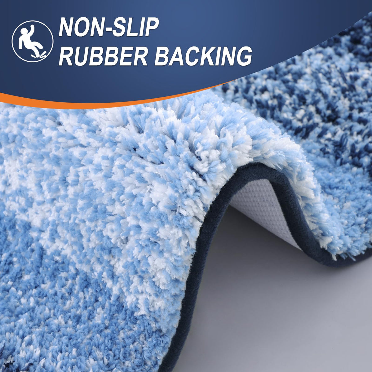 30x20 Rug OLANLY Luxury Bathroom Rug Mat 30x20 Extra Soft and Absorbent Microfib ...