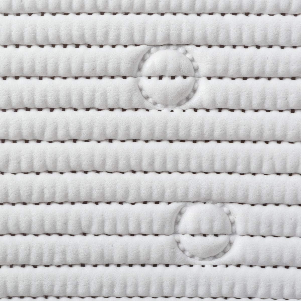 Duck Clorox Non-Slip Shower Mat, 21"x21", White, Cushioned with Suction Cups, Model 288342