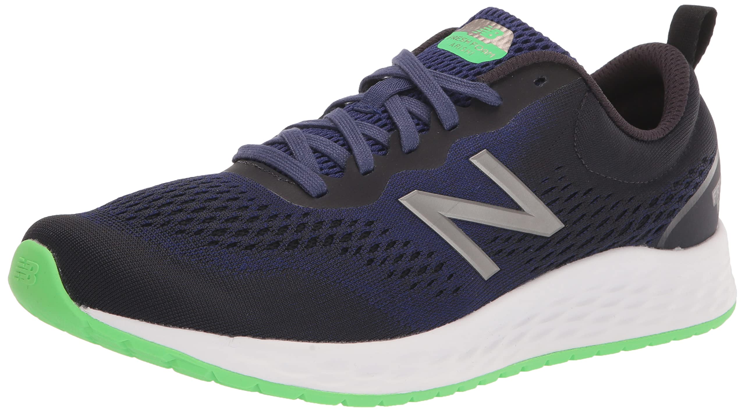 New Balance Mens Fresh Foam Arishi V3 Running Shoe, Bluewhite, 8 X-Wide
