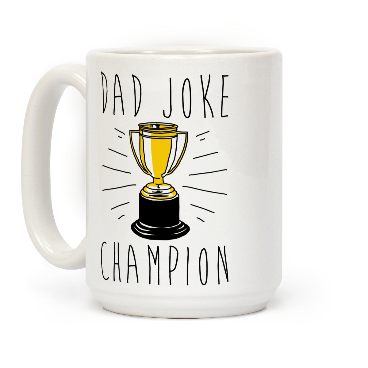 Lookhuman Joke Dad Coffee Mug - Fathers Day Coffee Mug, Double-Sided Print Dad Coffee Cups For Husband & Dad Day, Dishwasher Saf