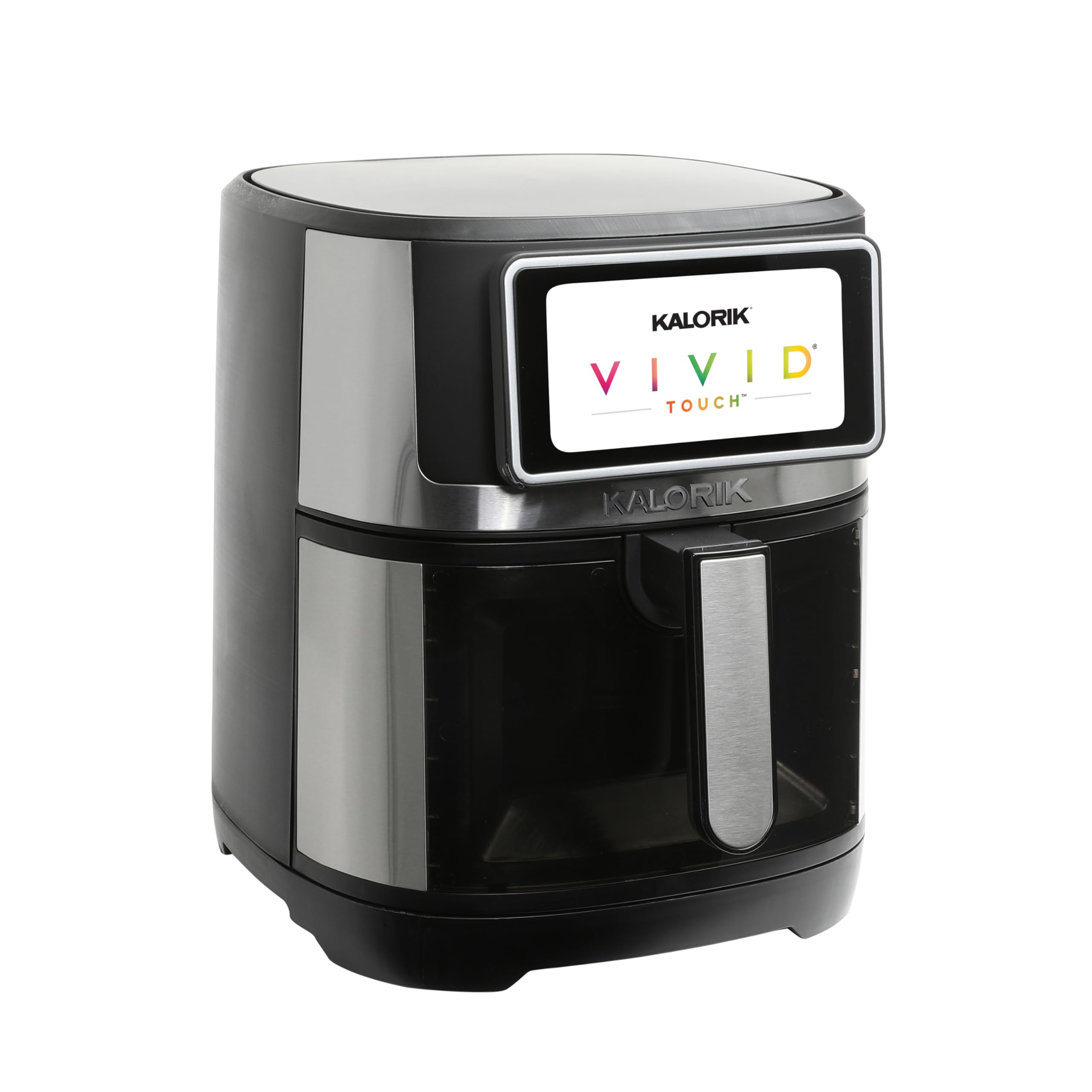 Kalorik Air Fryer VIVID TOUCH Series 7 Quart Capacity with High-Resolution Touchscreen 200 Cooking Presets in 12 Food Categories