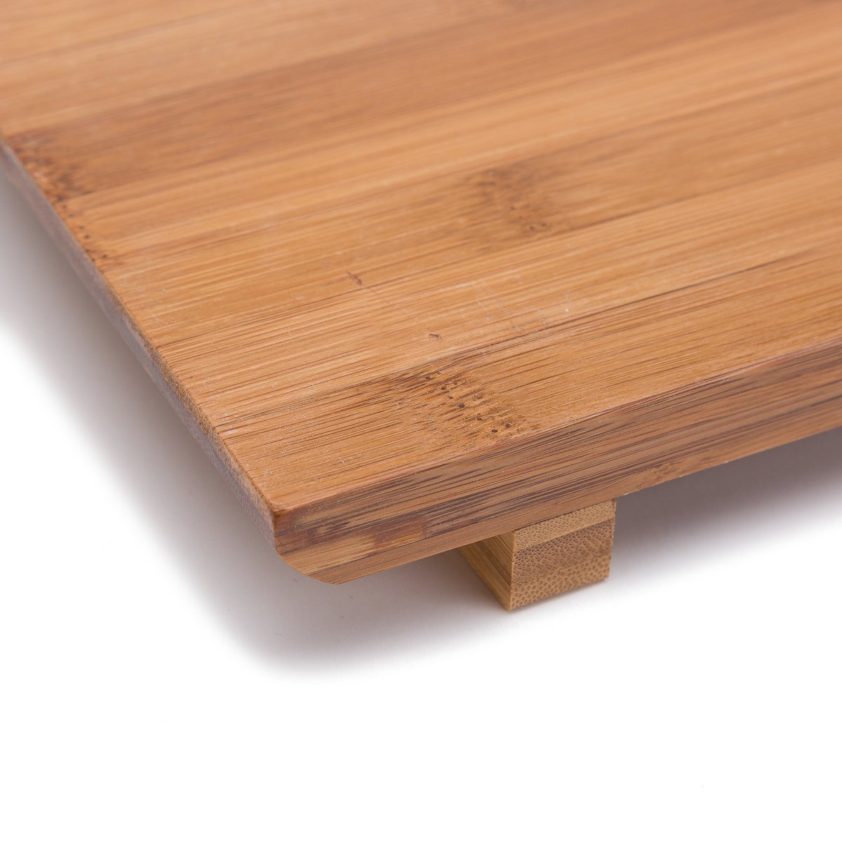 Thy Collectibles Sashimi Sushi Bamboo Serving Geta Plate - Japanese Style Tableware Bamboo Sushi Board Cutting Tray (L8.2 X W4.7