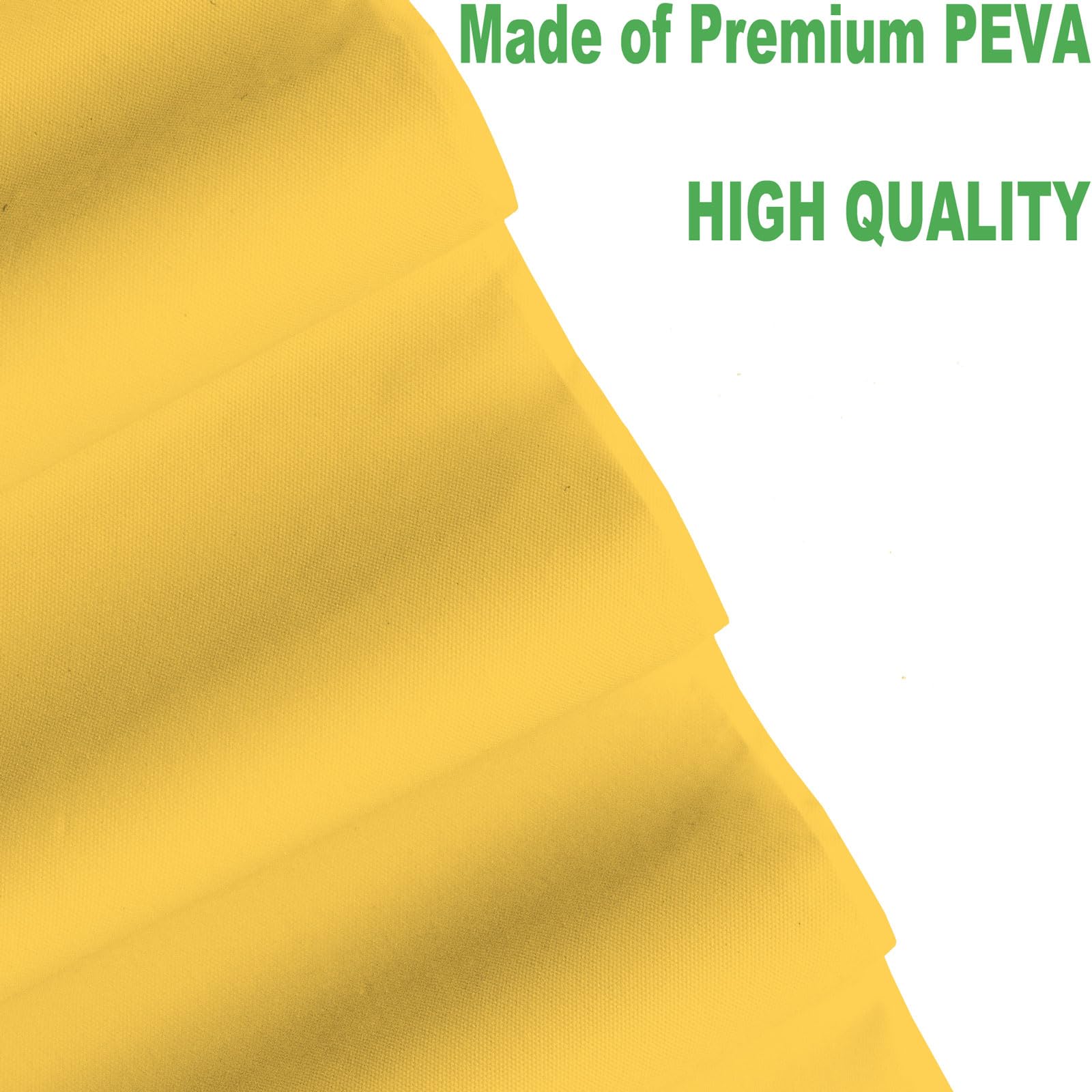 Plastic Yellow Tablecloths 3 Pack Disposable Table Covers 54 In. X 108 In. Table Cloths Bridal Shower Party Tablecovers For Part