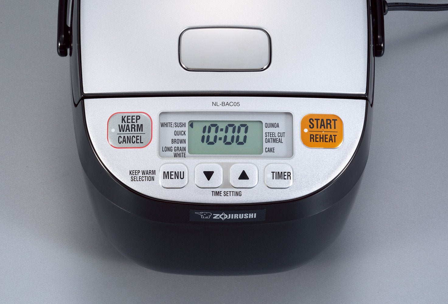 Zojirushi Nl-Bac05Sb Micom Rice Cooker & Warmer, Silver Black