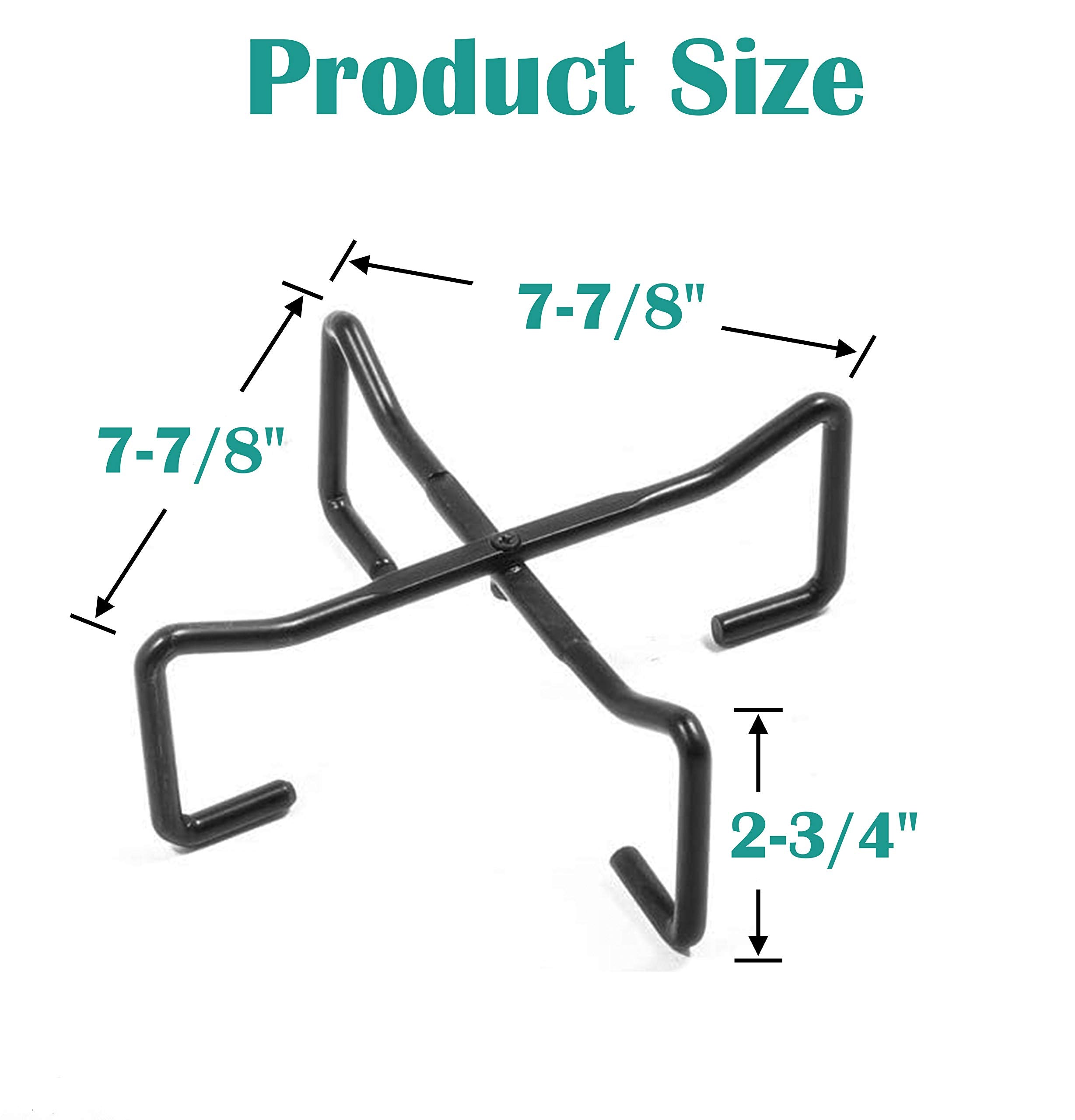 Camp Cast Iron Dutch Oven Lid Lifter And Folding Finish Camp Dutch Oven Lid Stand Can Be Used As Trivet, Lifter And Skillet Hold