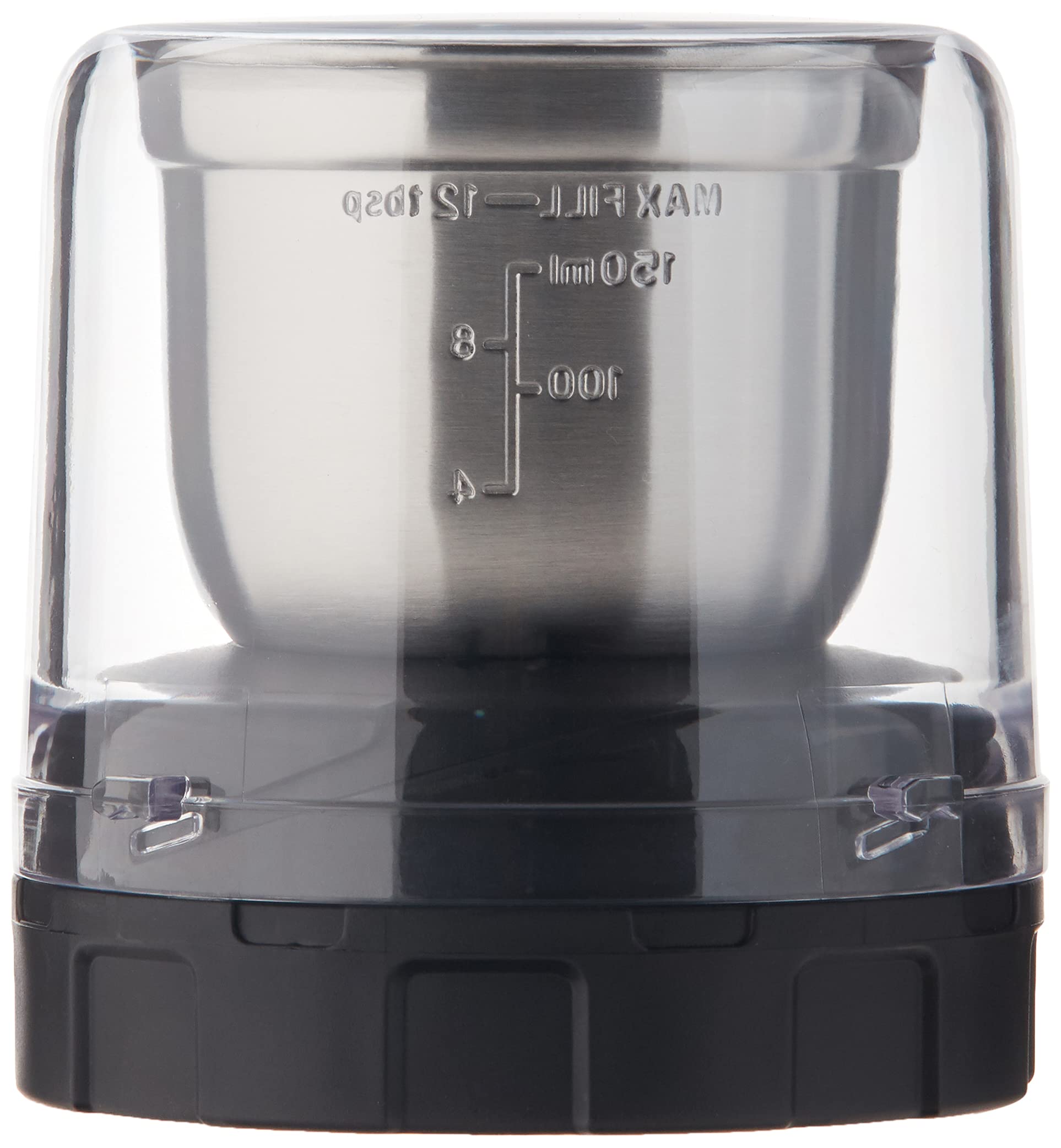 Ninja Xskgrinder Foodi Coffee And Spice Grinder, Pulverize Through Tough Spices, 12-Tbsp. Capacity, Stainless Steel And Black