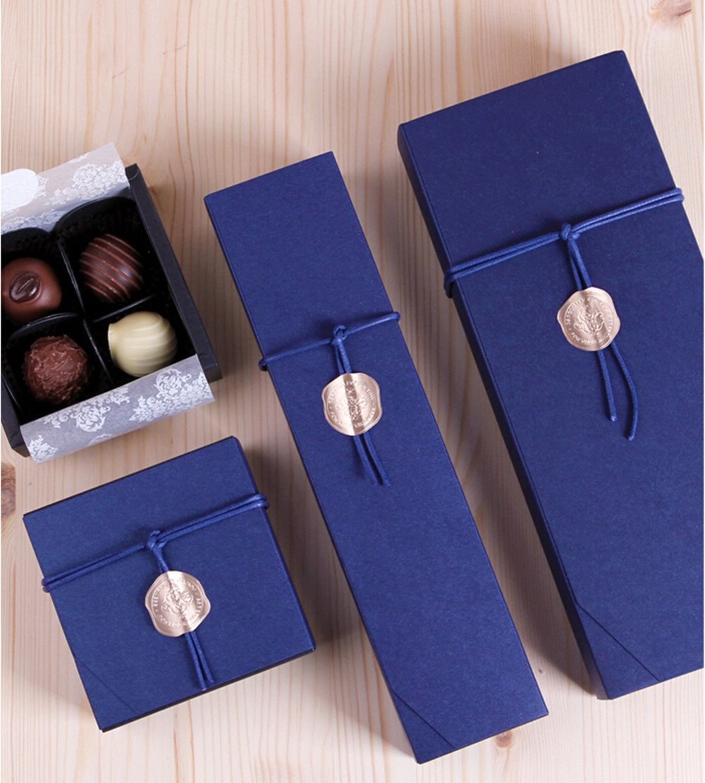 Bbc Bakery 6 Cavity Chocolate Gift Packaging Box Wedding Party Favor Boxes-Set Of 10 (6 Cavity)
