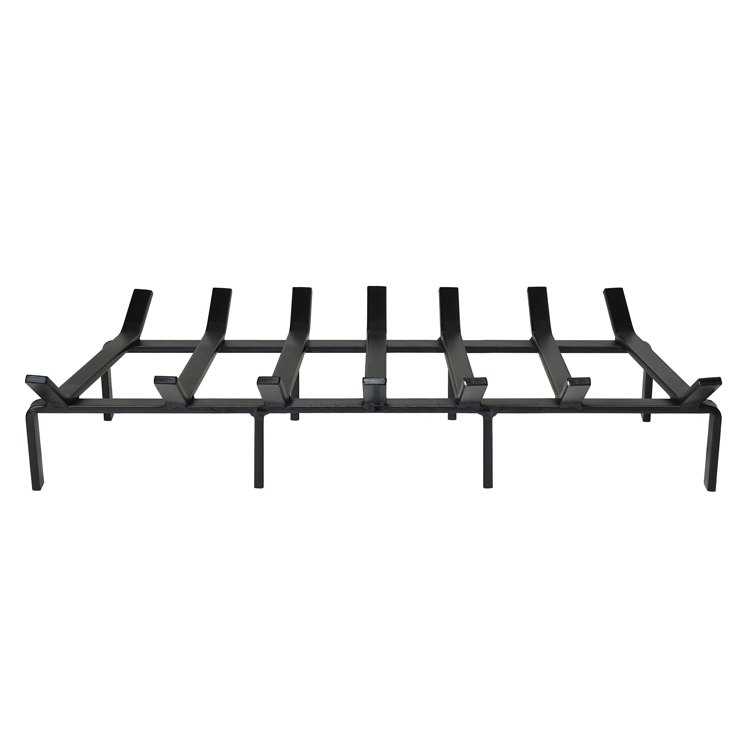 Steelfreak Heavy Duty Steel Fireplace Grate - Made In The Usa (33 Inch)