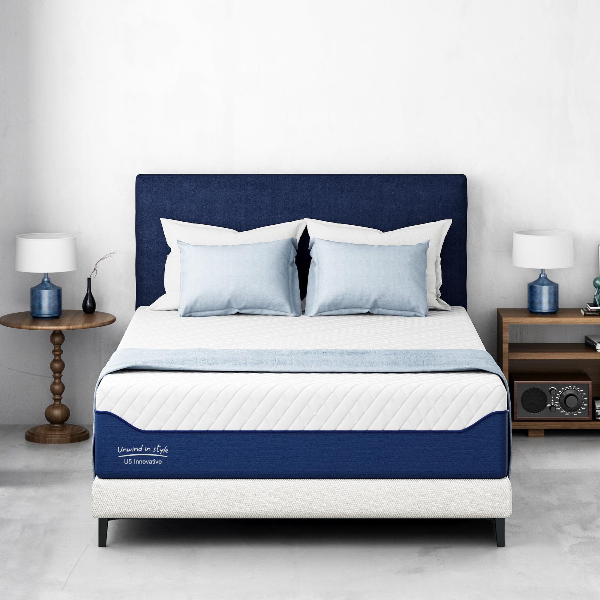 Sogessleep Twin Mattress, 12 Inch Green Tea Gel Memory Foam Mattress Twin, Cooling Gel Infused Mattress For Pressure Relief, Bed