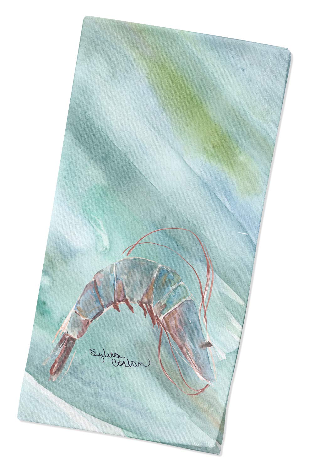 Shrimp #1 on Blue Napkin SC2052NAP