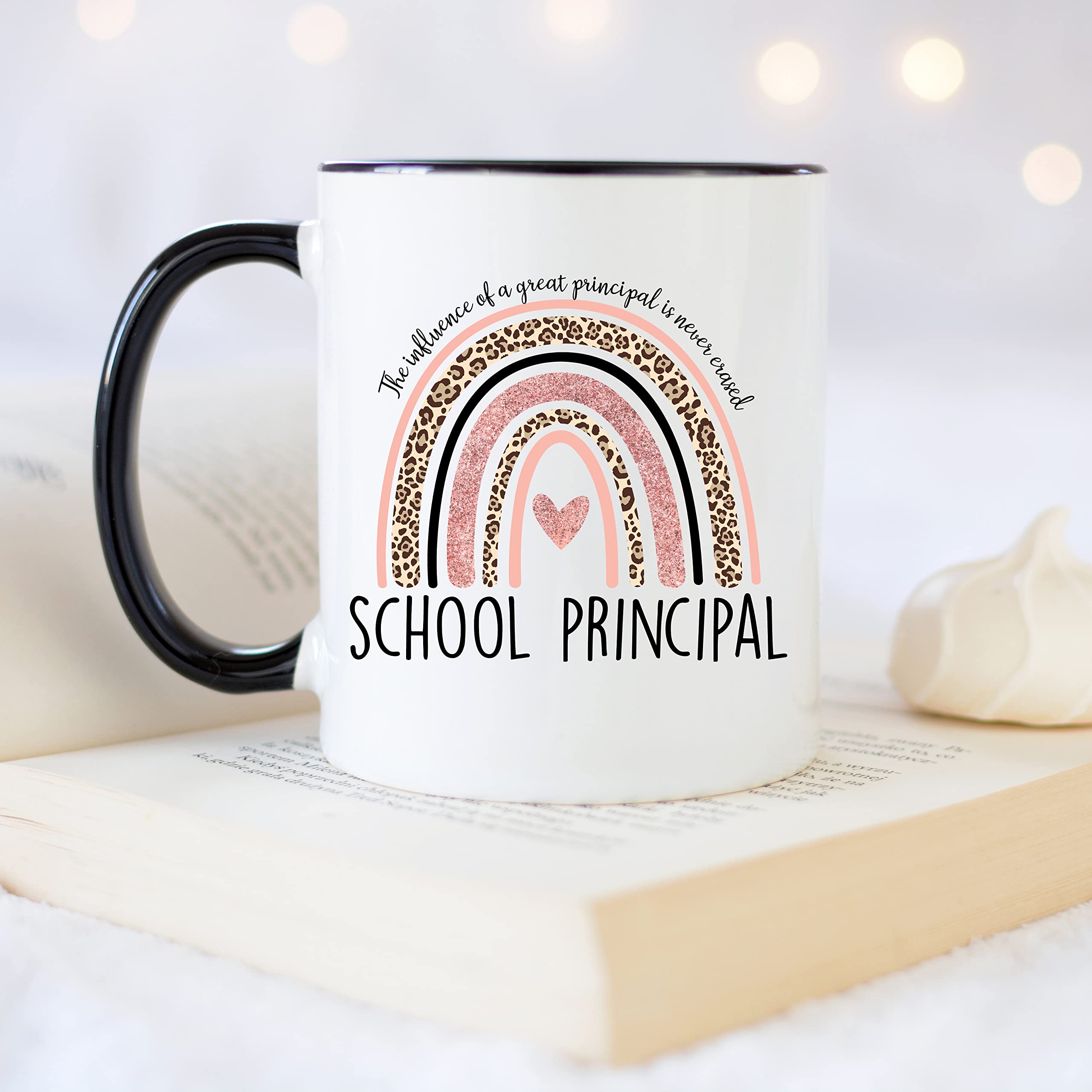Younique Designs School Principal Mug, 11 Ounces, Principal Coffee Mug For Women, Principal Appreciation Cup, Elementary School