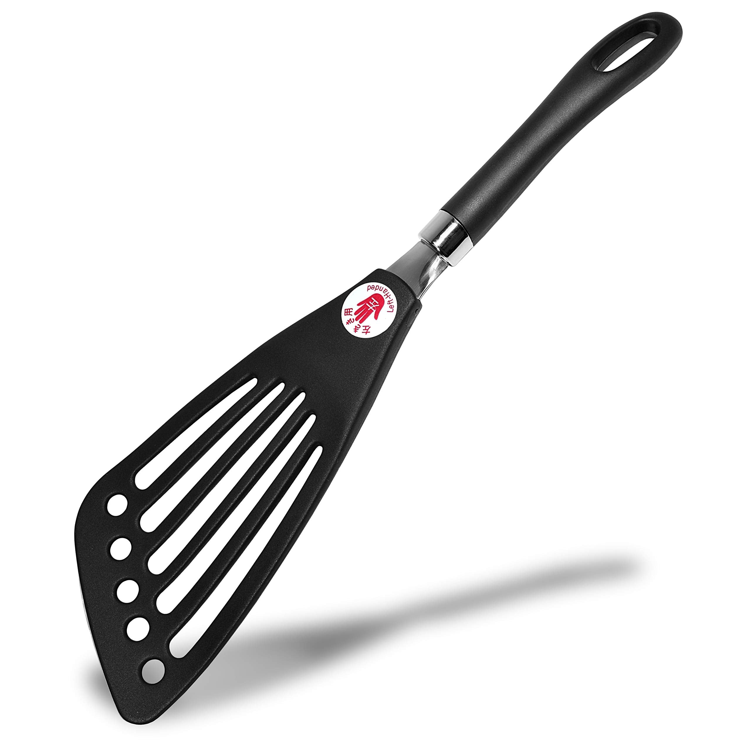 Seki Japan Left Handed Spatula Egg Spatula Fish Spatula Cookware - Slotted Turner Egg Flipper Utensils 12    for Left Handed Gif