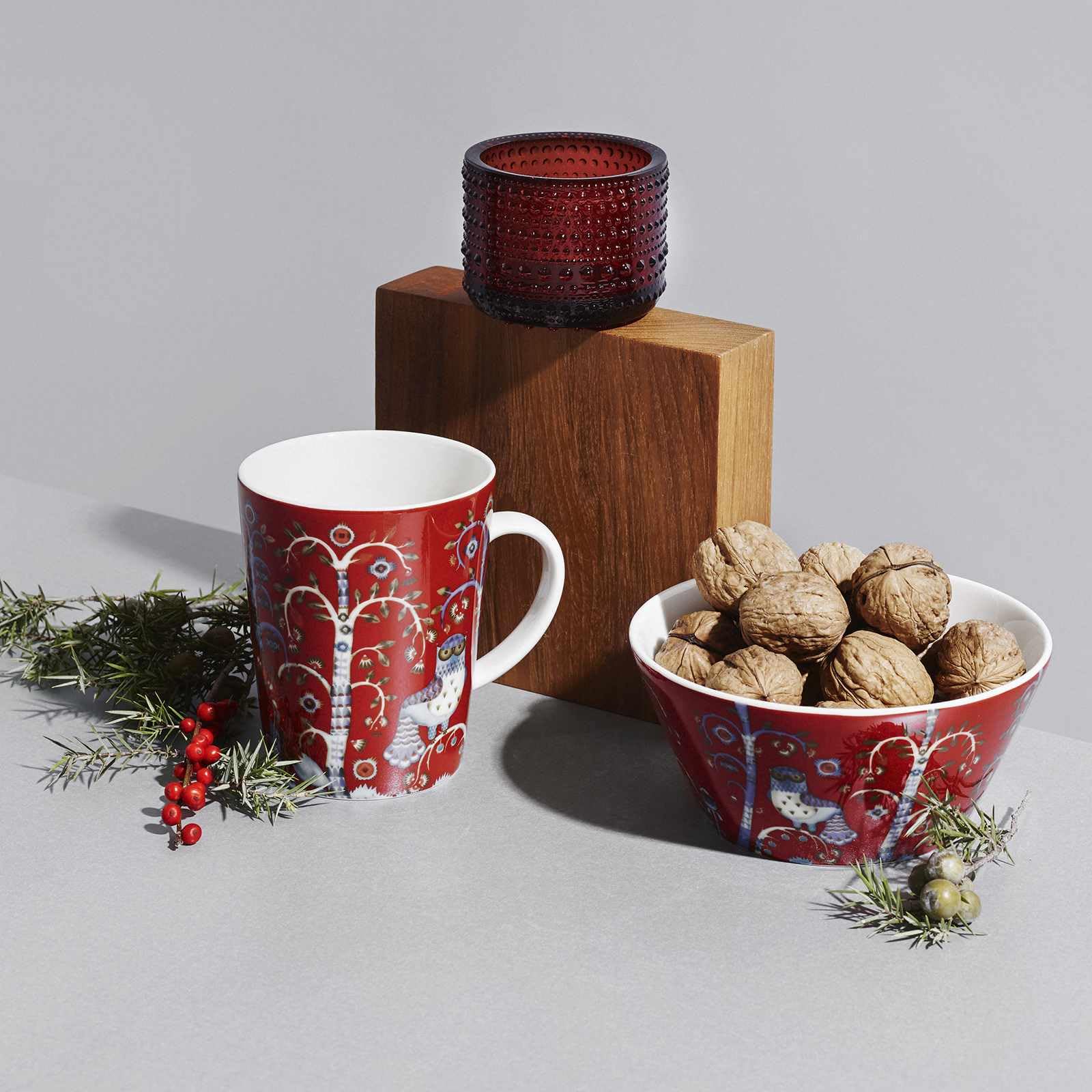 Iittala Taica Mug, 1 Count (Pack Of 1), Red