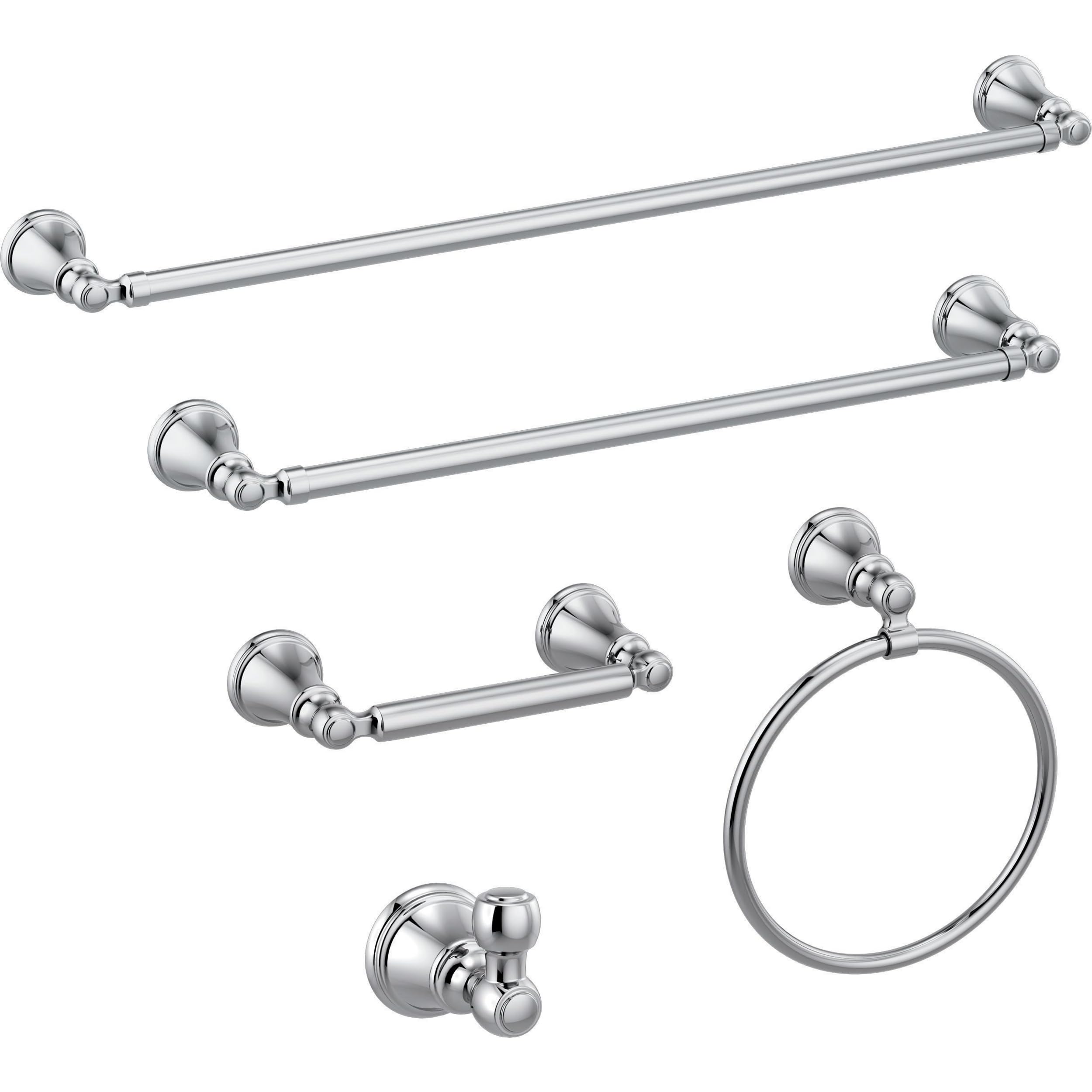 Delta Faucet 73250 Woodhurst Toilet Paper Holder, Chrome