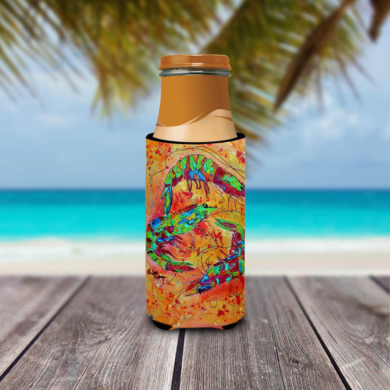 Shrimp Ultra Beverage Insulators for slim cans 8361MUK